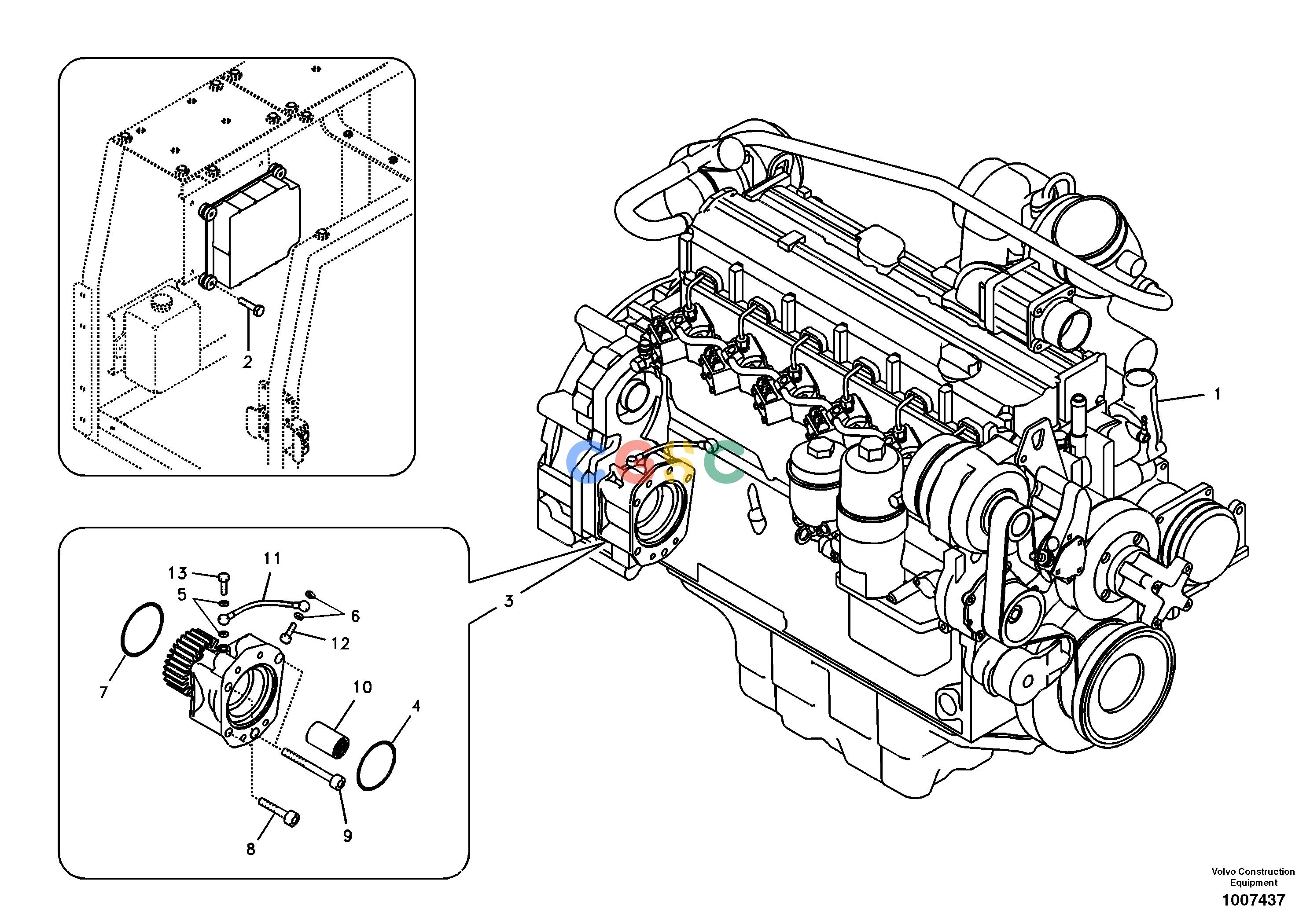 沃尔沃零件查询EC180B EnginePRIME S/N 12001-8278916-8278470NoneNoneNoneAutodata Volvo online