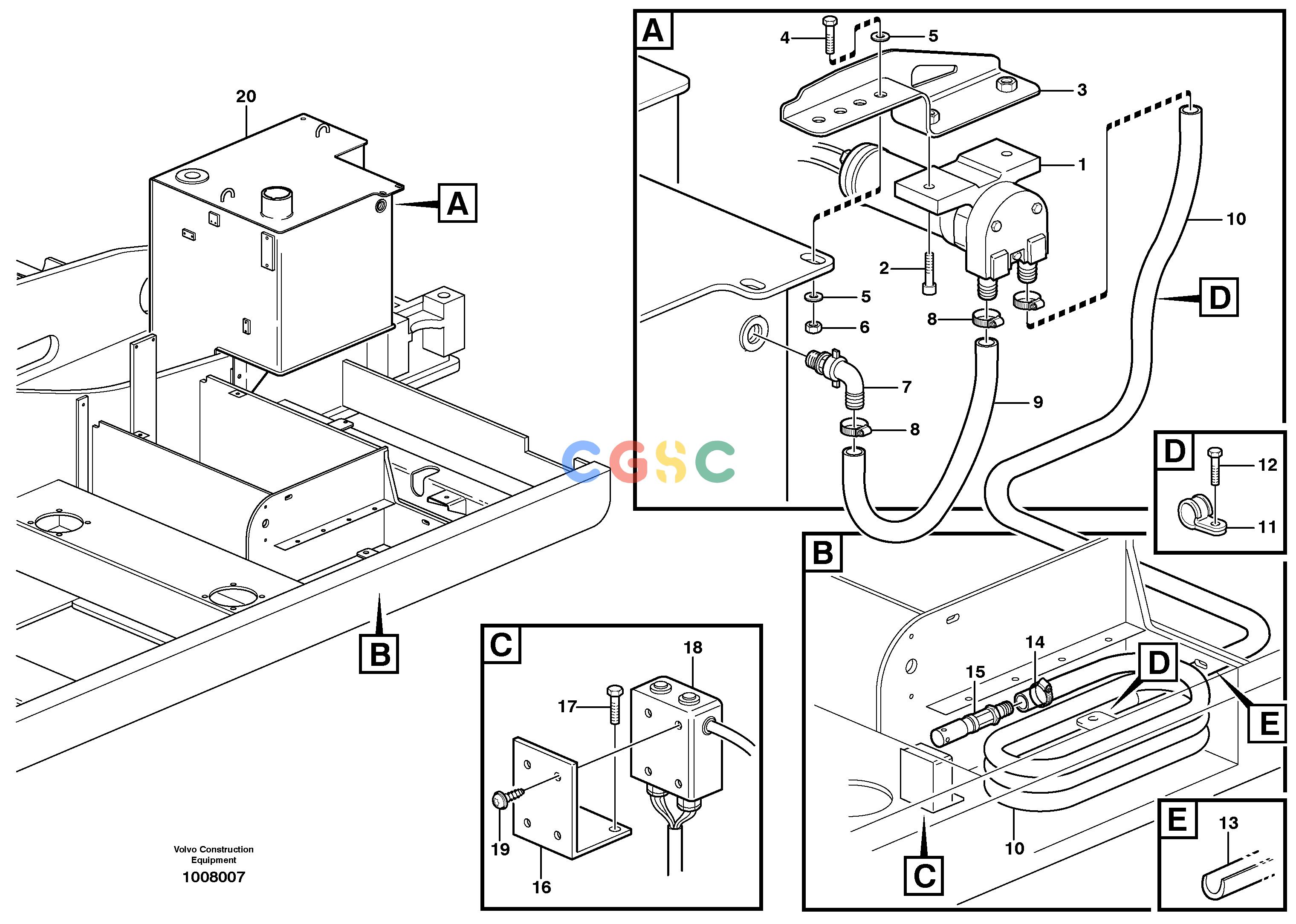 沃尔沃零件查询EW140B Fuel filling pump, electricalNone NoneNone14314015Autodata Volvo online