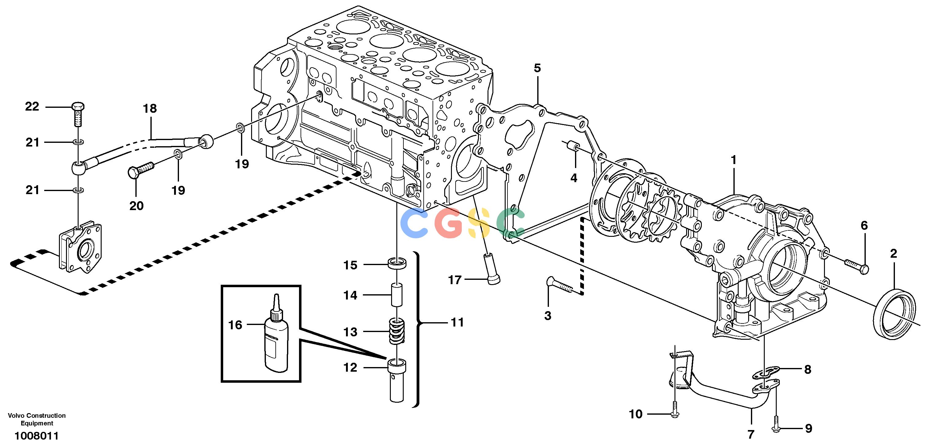 沃尔沃零件查询EW140B Lubricating oil systemNone NoneNoneNoneAutodata Volvo online