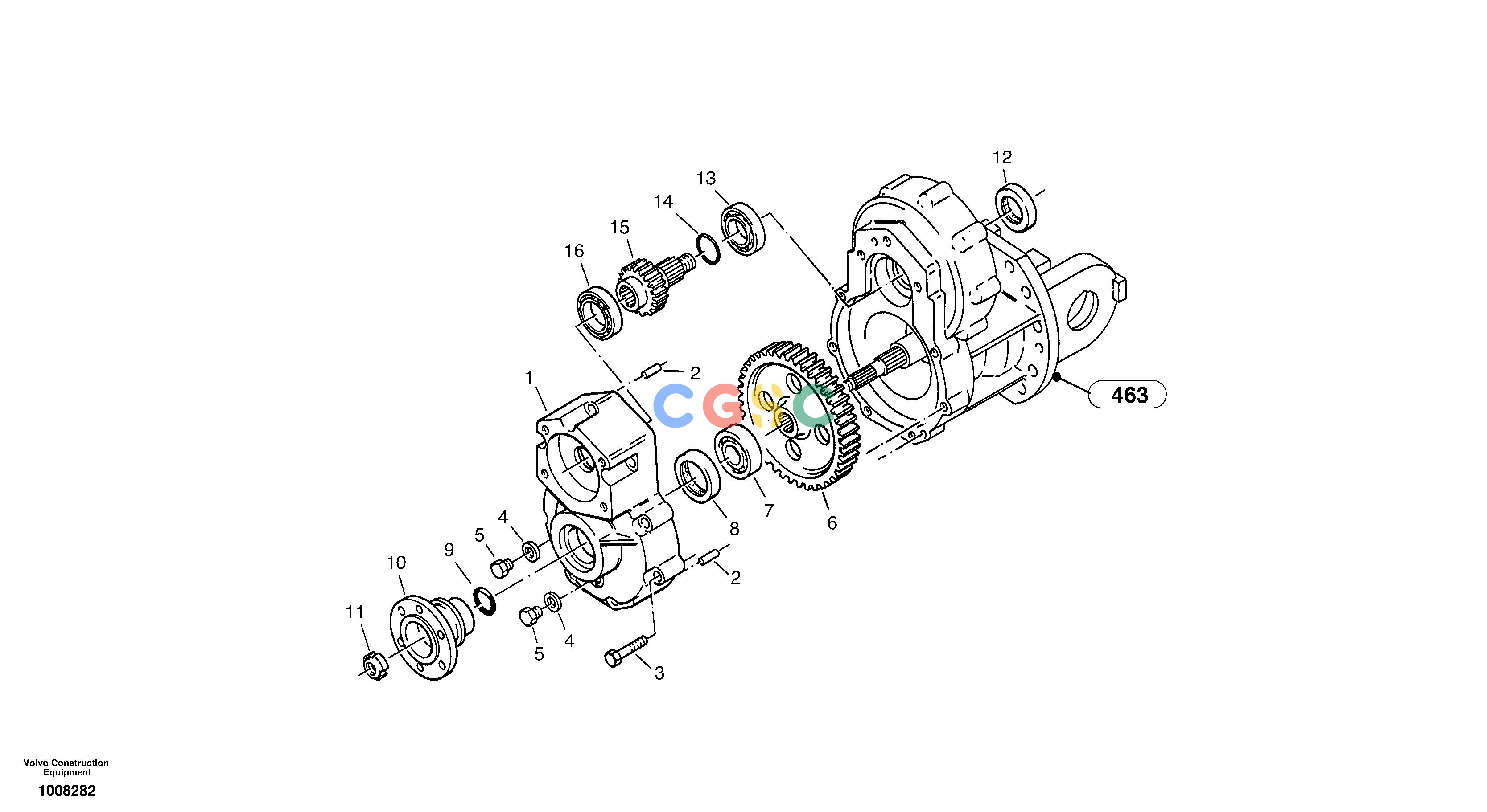 沃尔沃零件查询ZL302C Gearbox assySER NO 2404001 - NoneNoneNoneAutodata Volvo online