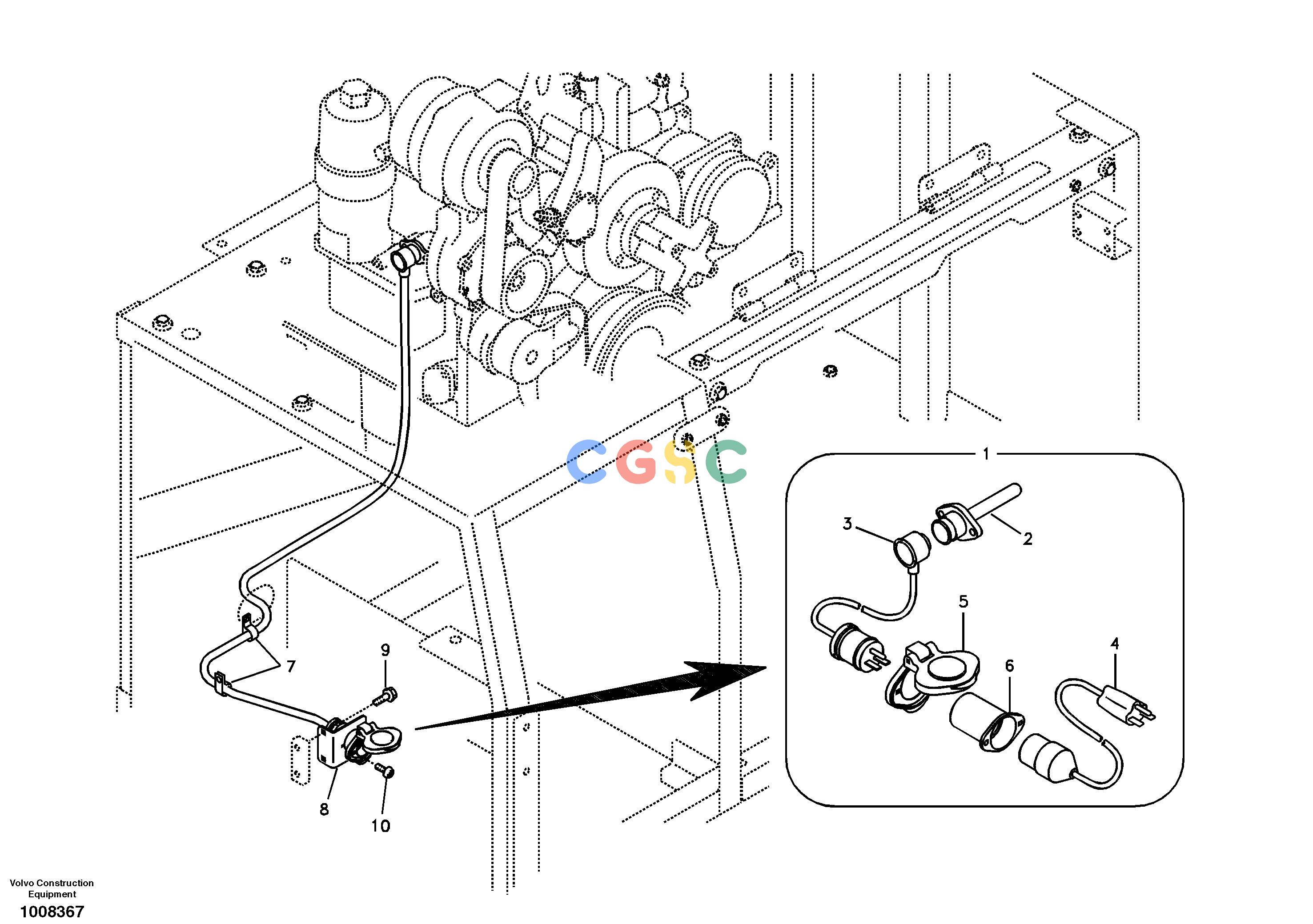 沃尔沃零件查询EC180B Engine block heaterNone8277477-8277478NoneNoneNoneAutodata Volvo online