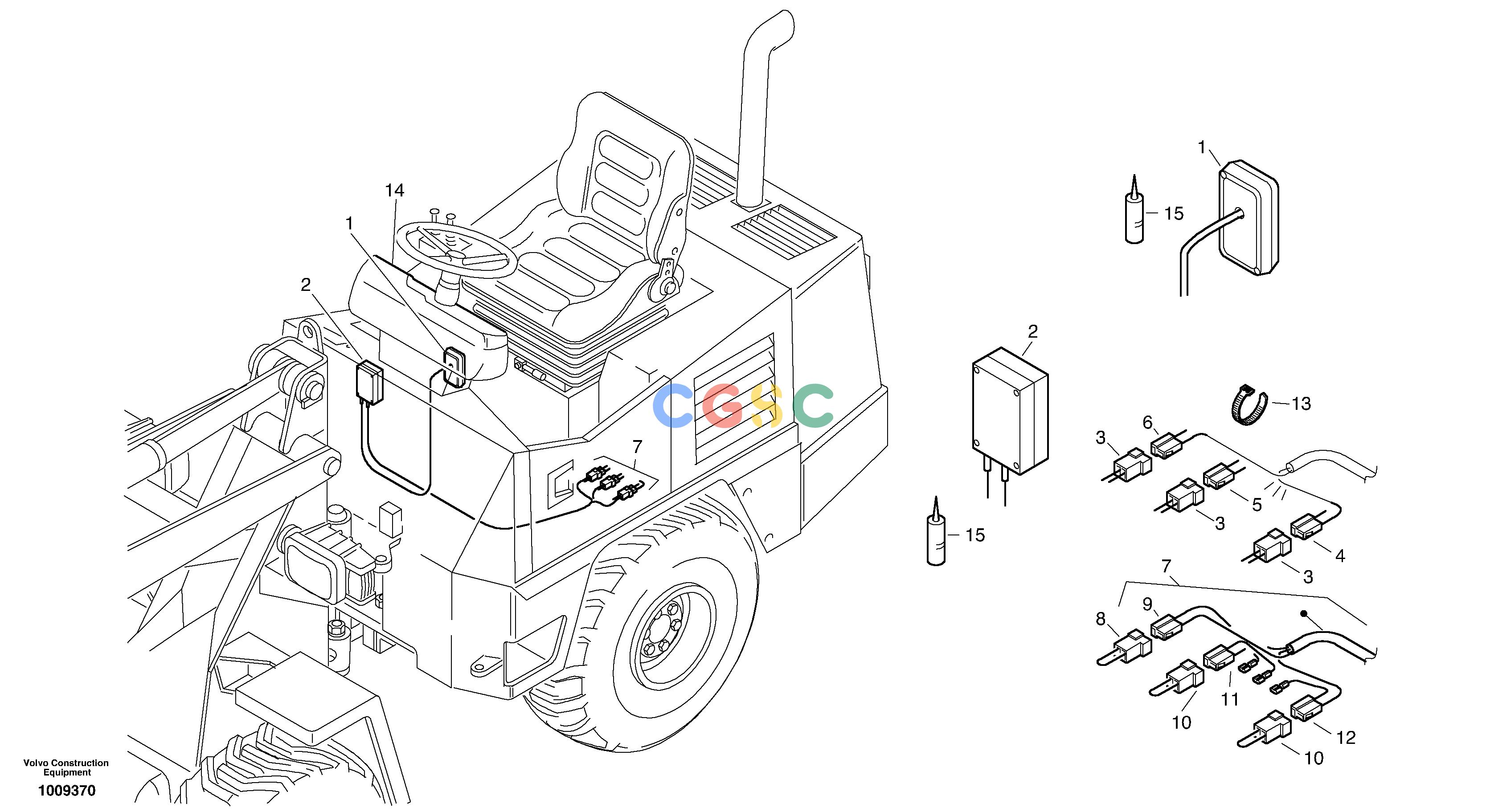 沃尔沃零件查询ZL302C Antitheft systemSER NO 2404001 - NoneNoneNoneAutodata Volvo online