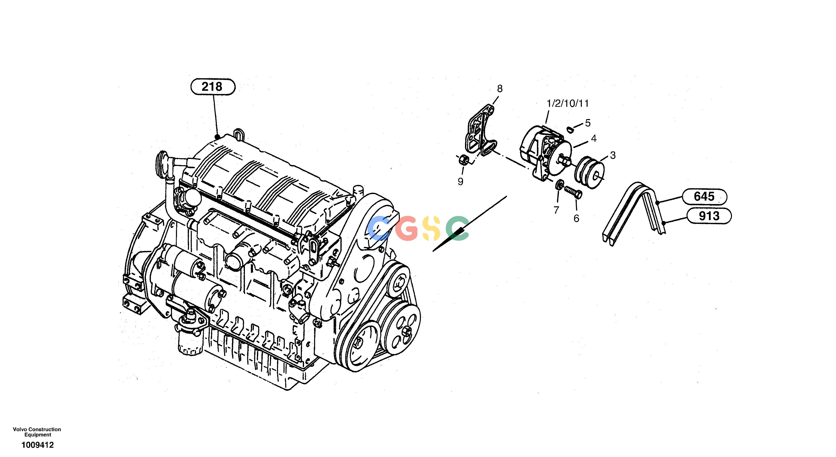 沃尔沃零件查询ZL302C AlternatorSER NO 2404001 - NoneNoneNoneAutodata Volvo online