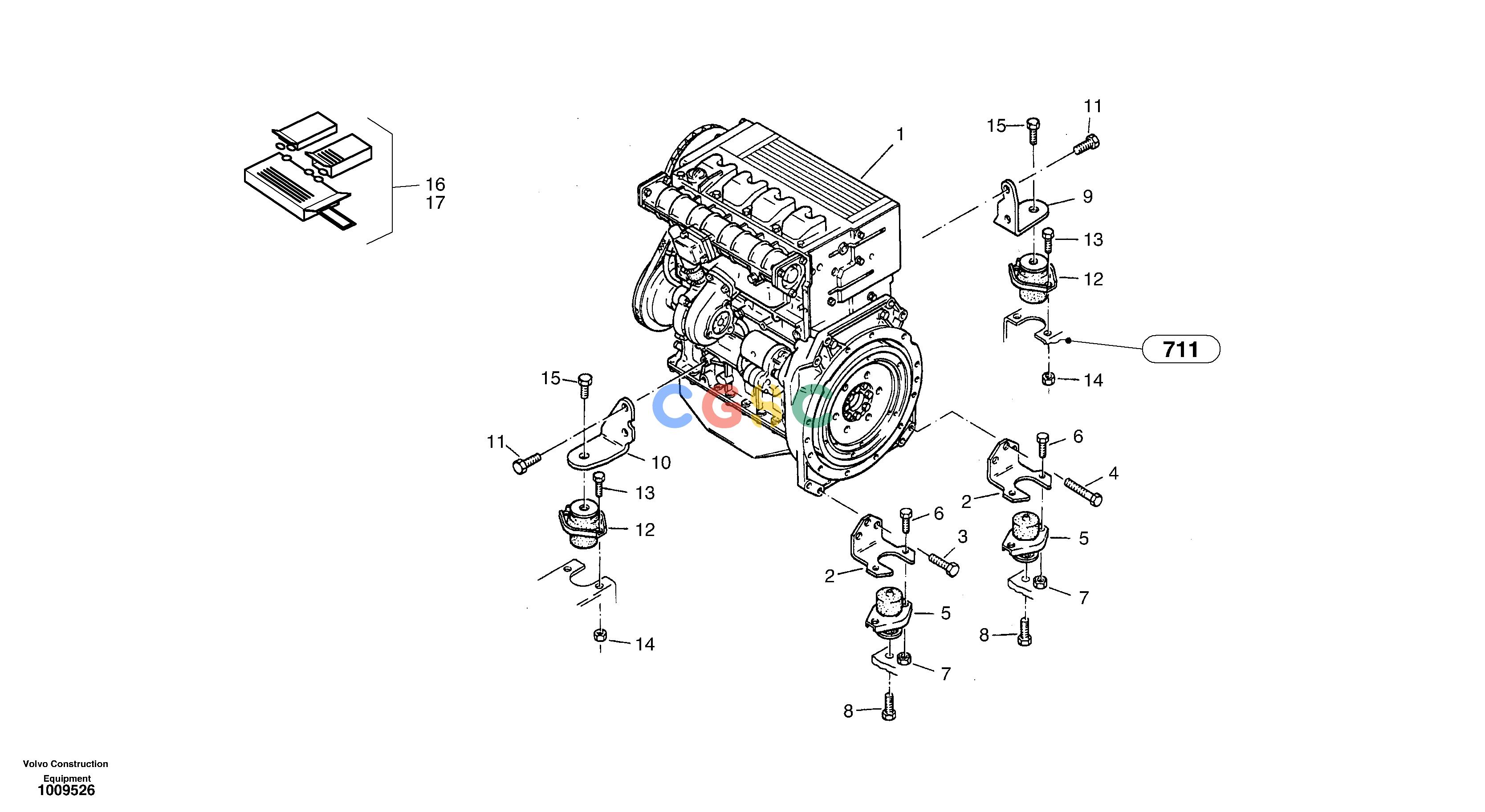 沃尔沃零件查询ZL502C Engine assySER NO 0503001 - NoneNoneNoneAutodata Volvo online