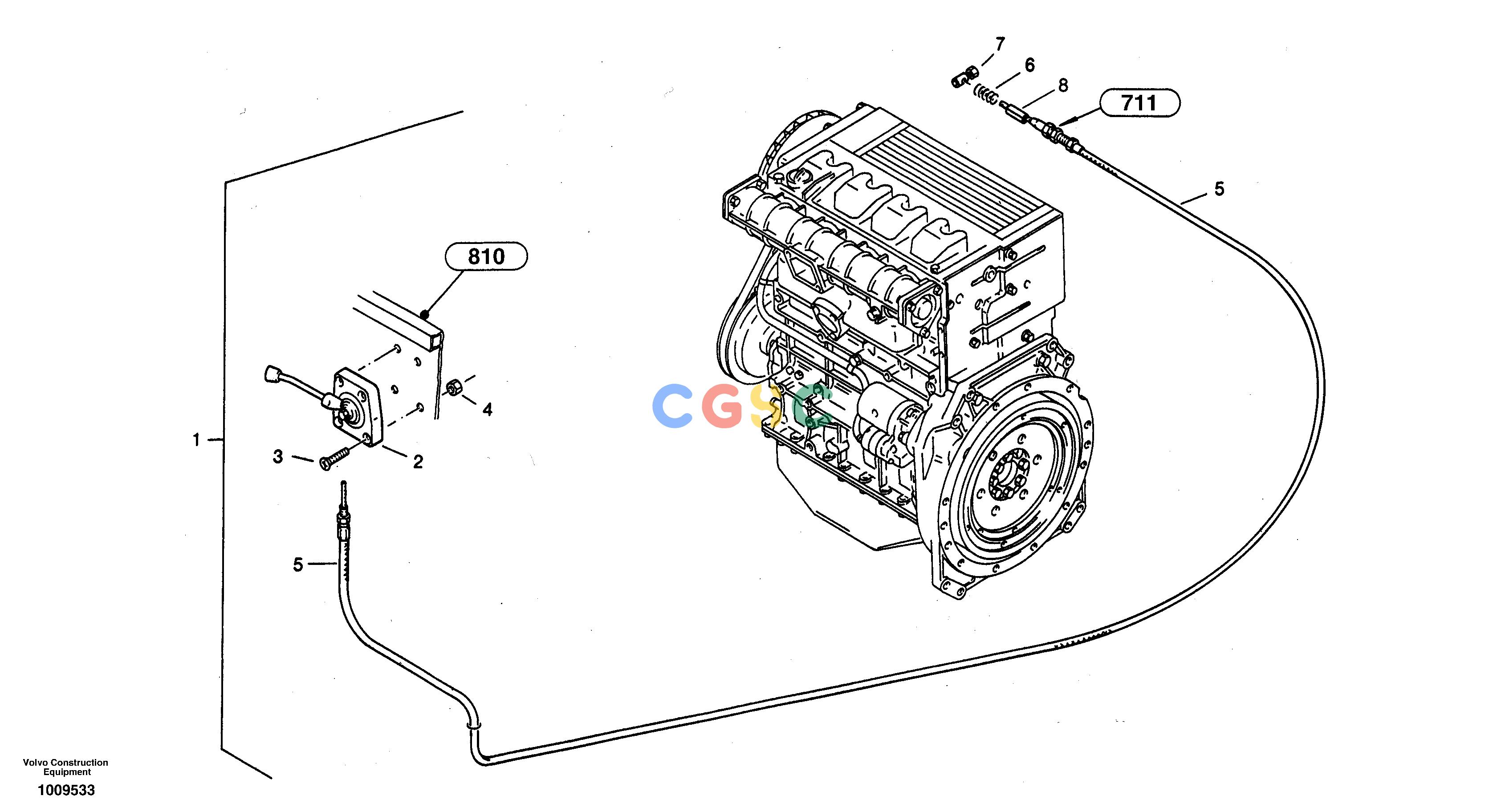 沃尔沃零件查询ZL502C Hand throttleSER NO 0503001 - NoneNoneNoneAutodata Volvo online