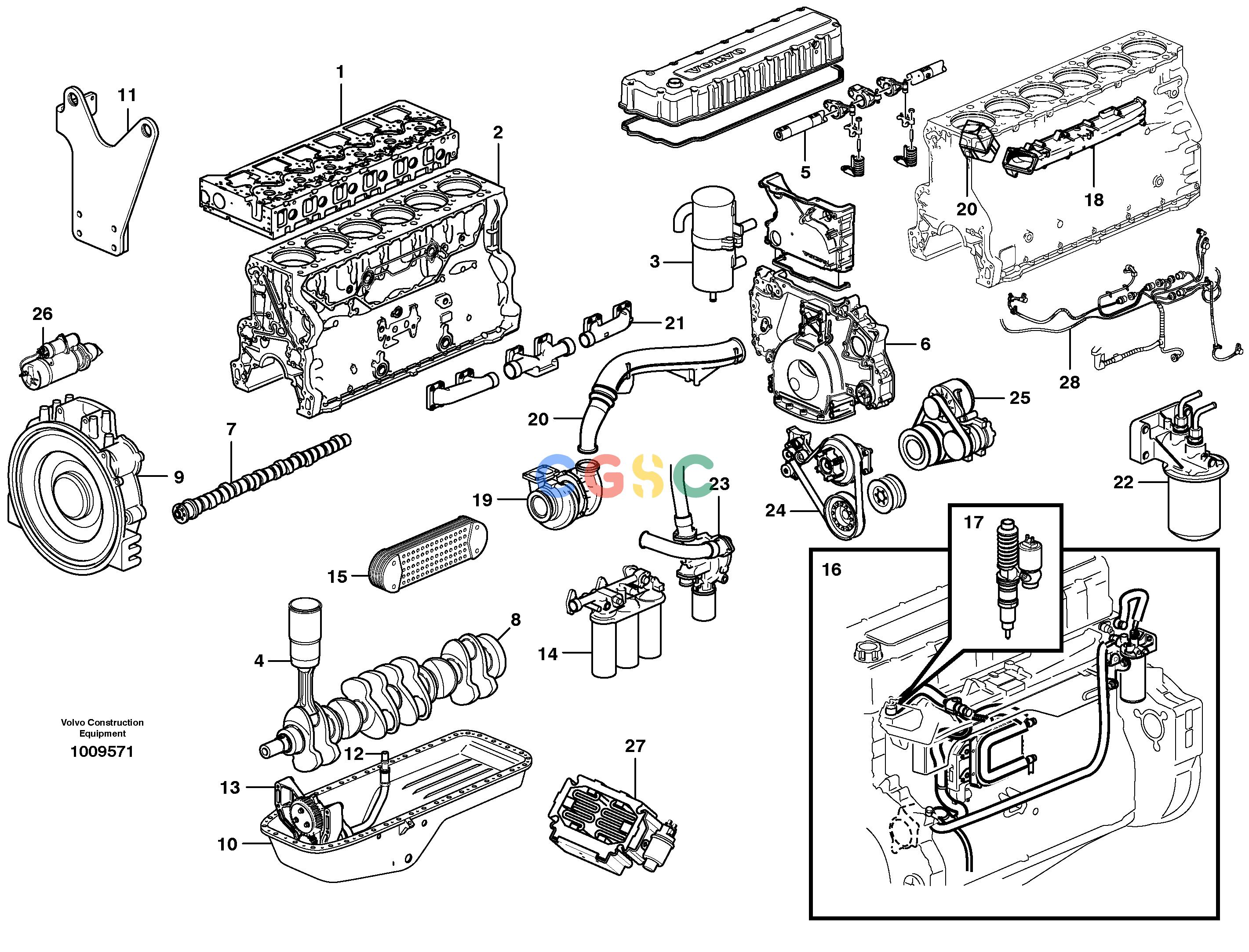 沃尔沃零件查询EC360C EngineNone8188768-8188756NoneNone8280231Autodata Volvo online