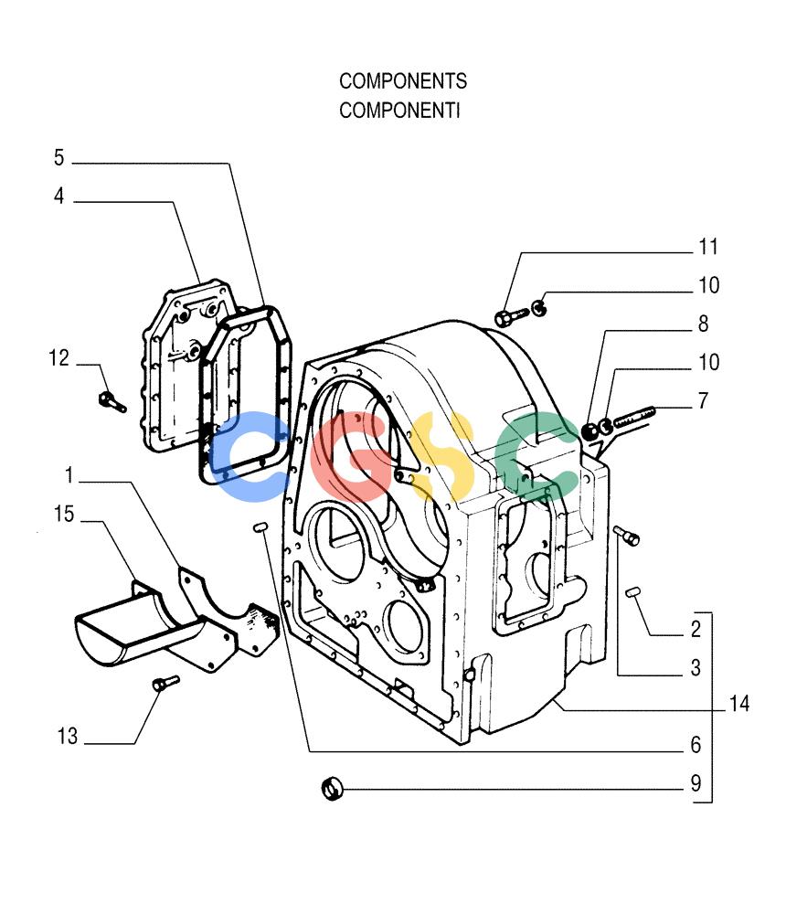 纽荷兰零件查询(FL145) - CRAWLER LOADER (N.A. VERSION) (11/98-) (1.211[02]) - TRANSMISSION - CASE New Holland Constructuion