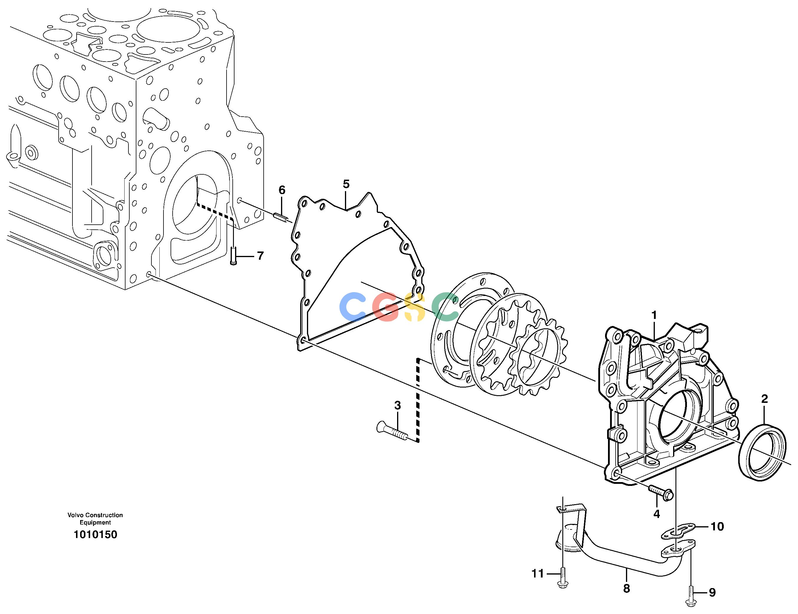 沃尔沃零件查询L50E Lubricating oil systemBRAZIL, S/N 71001 - NoneNoneNoneAutodata Volvo online