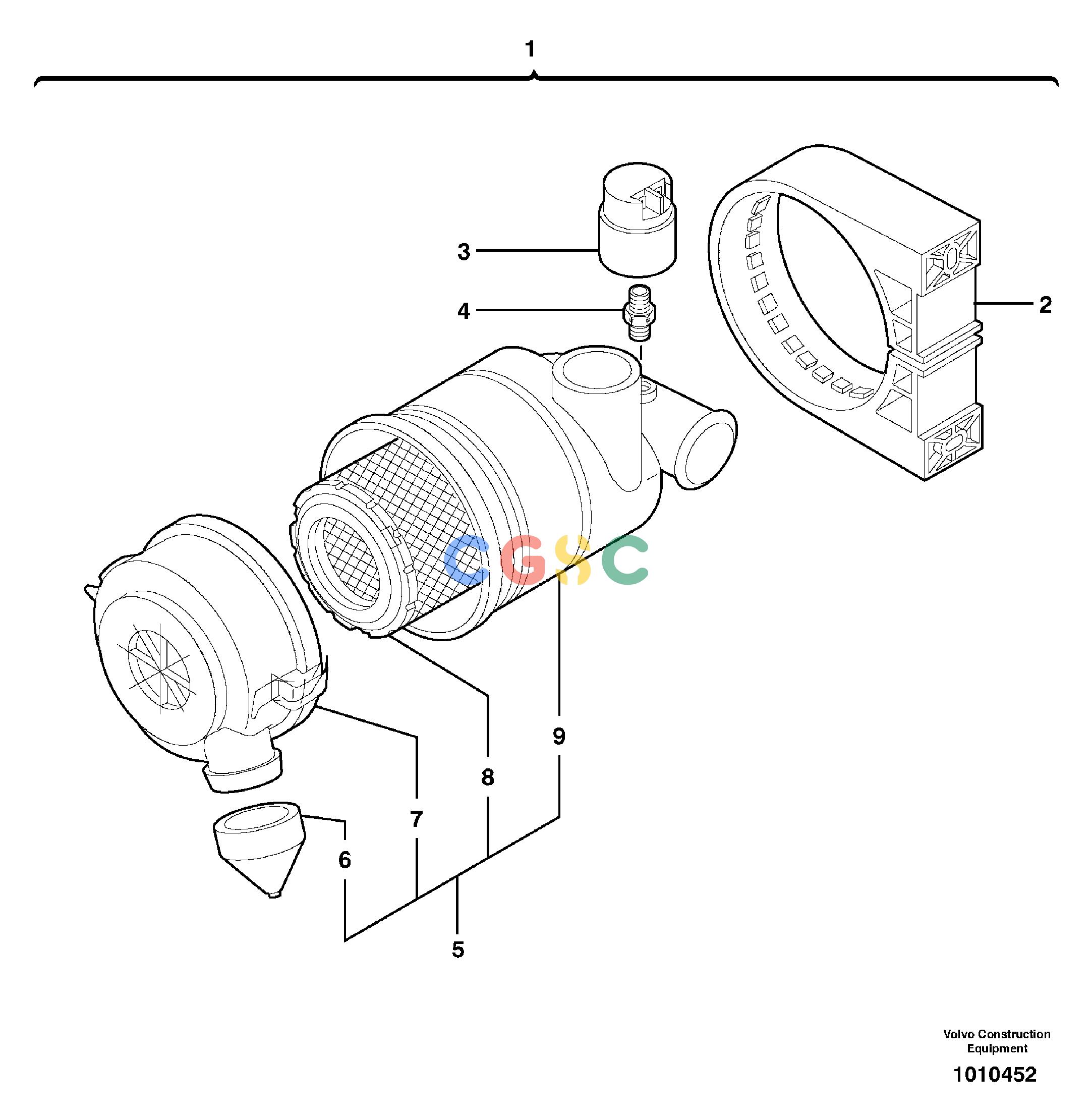 沃尔沃零件查询ECR38 Air filterTYPE 602602.10151-NoneNoneNoneNoneAutodata Volvo online