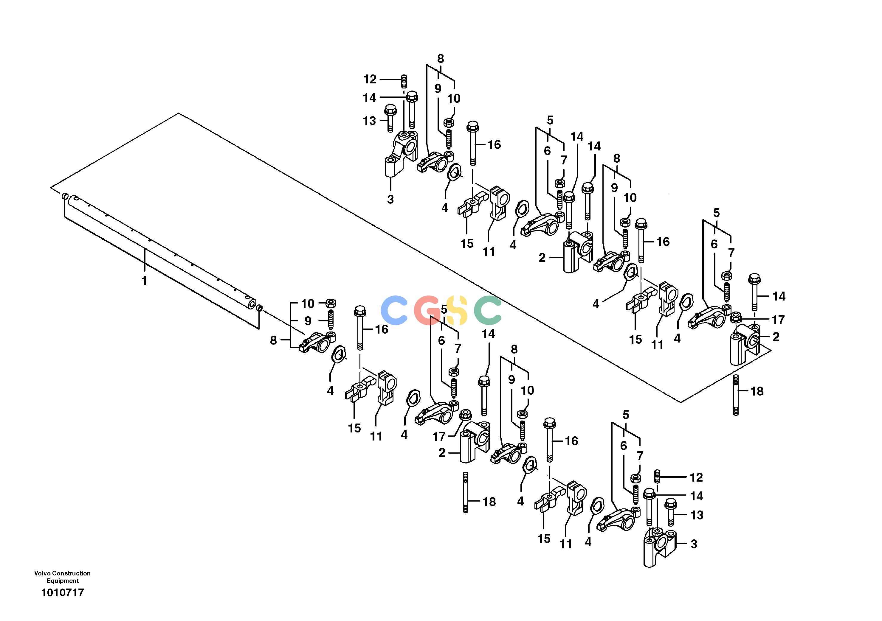 沃尔沃零件查询ECR58 Rocker armNone8279150-8279151NoneNoneNoneAutodata Volvo online