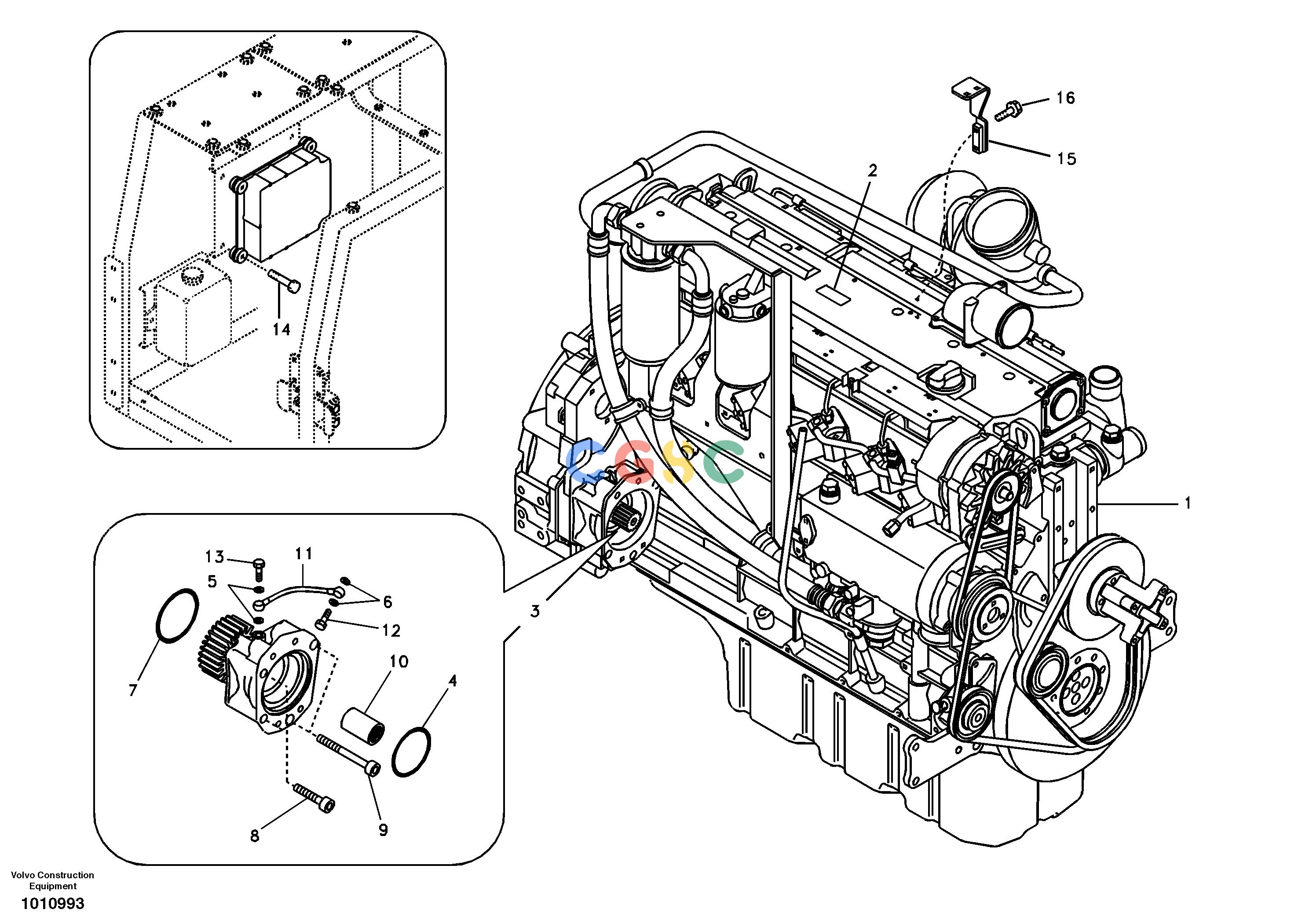 沃尔沃零件查询EC240B EngineSER NO INT 12641- EU & NA 80001-8277587 S/N -10813-8278909 S/N 10814-NoneNoneNoneAutodata Volvo online