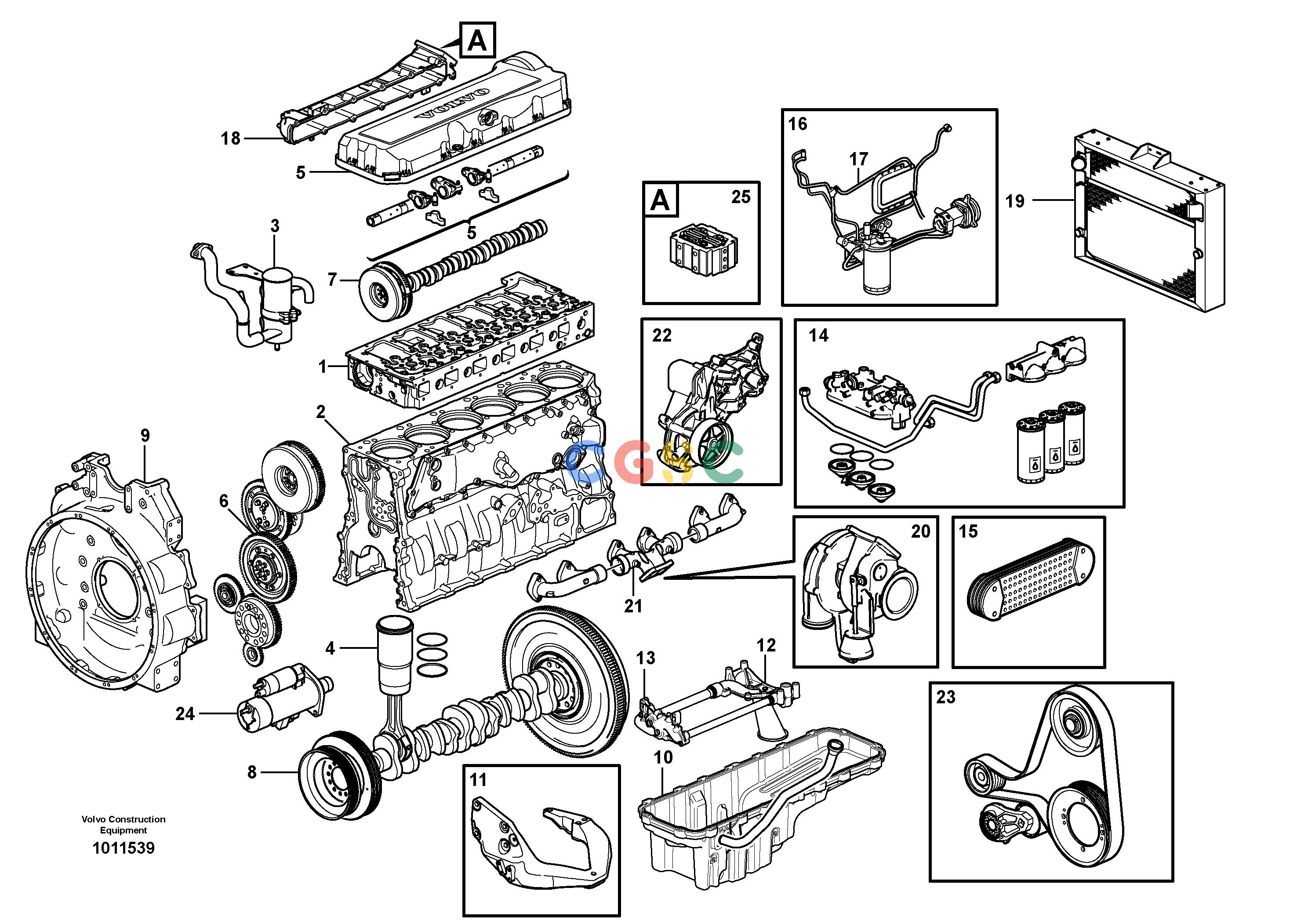 沃尔沃零件查询L150E EngineS/N 8001 - 9455 NoneNoneNoneAutodata Volvo online