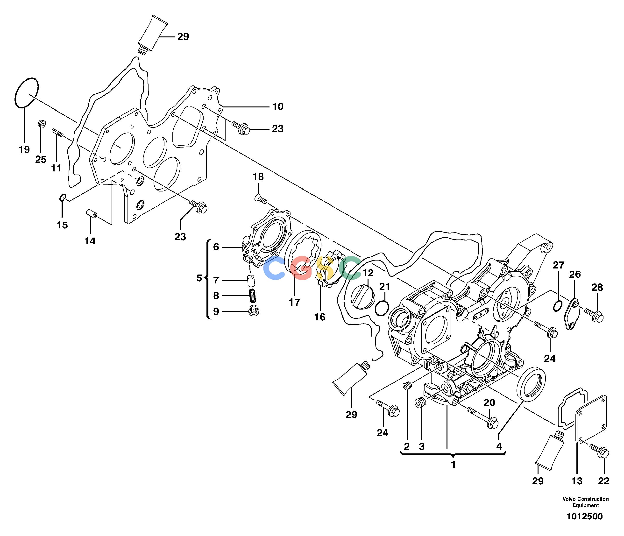 沃尔沃零件查询ECR38 Timing gear casingTYPE 602602.10151-15602421NoneNoneNoneAutodata Volvo online