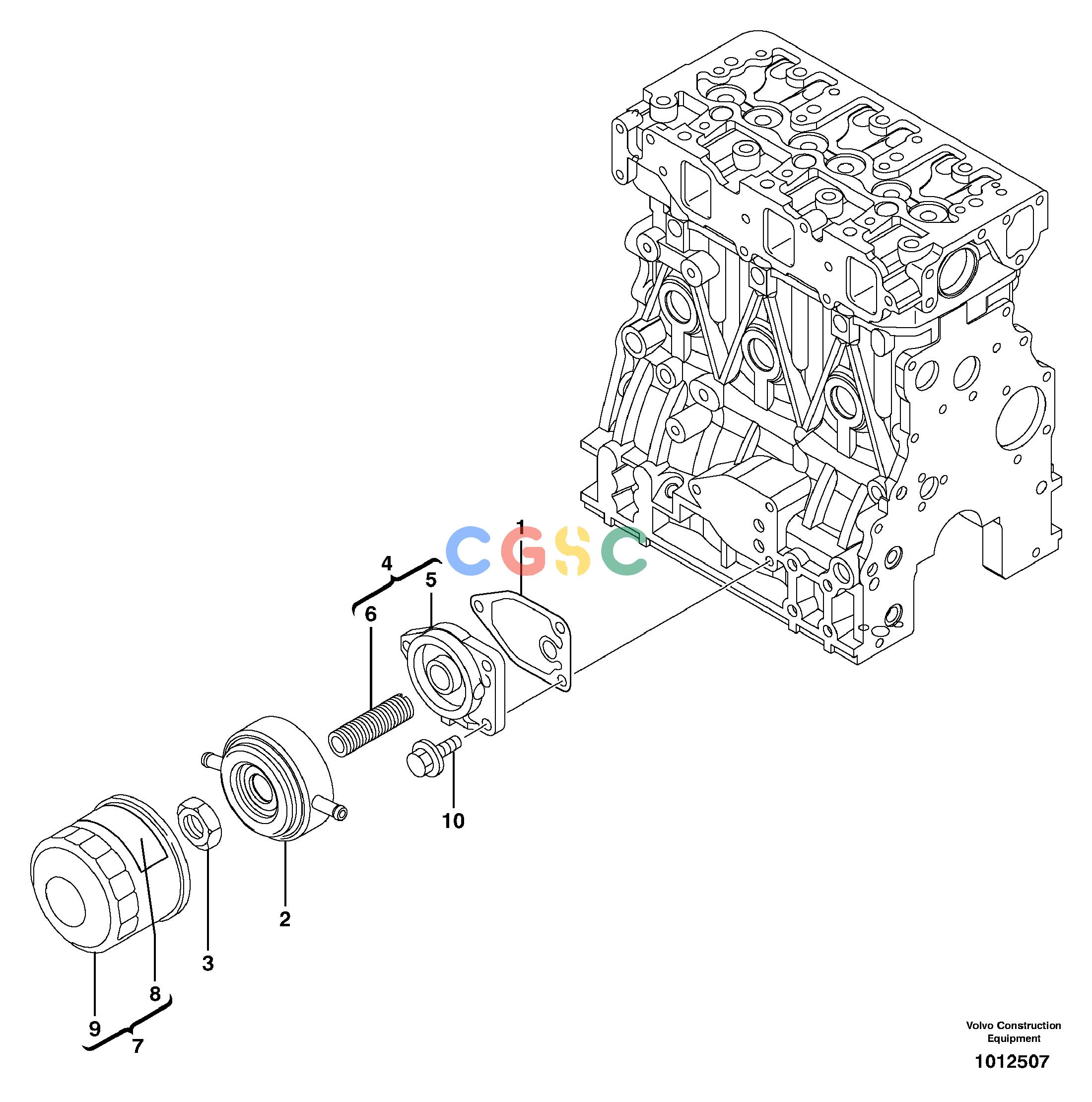 沃尔沃零件查询ECR38 Oil filterTYPE 602602.10151-15602421NoneNoneNoneAutodata Volvo online