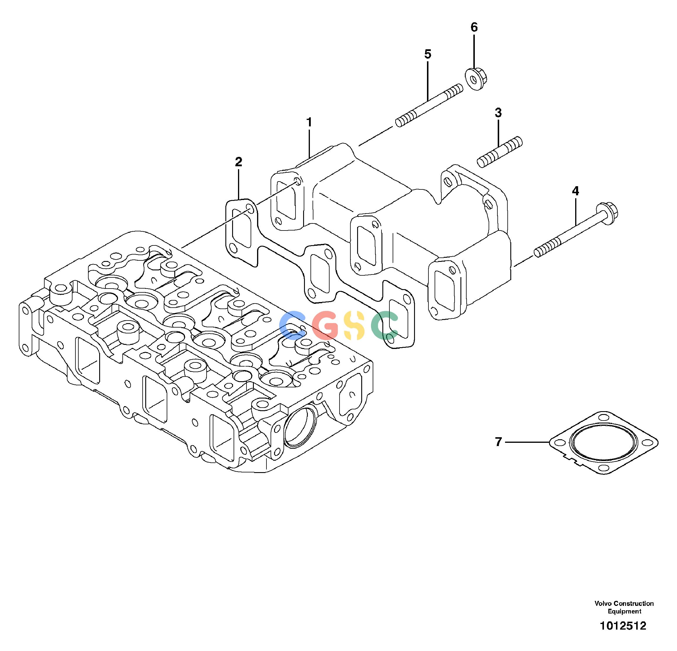 沃尔沃零件查询ECR38 Exhaust manifoldTYPE 602602.10151-15602421NoneNoneNoneAutodata Volvo online