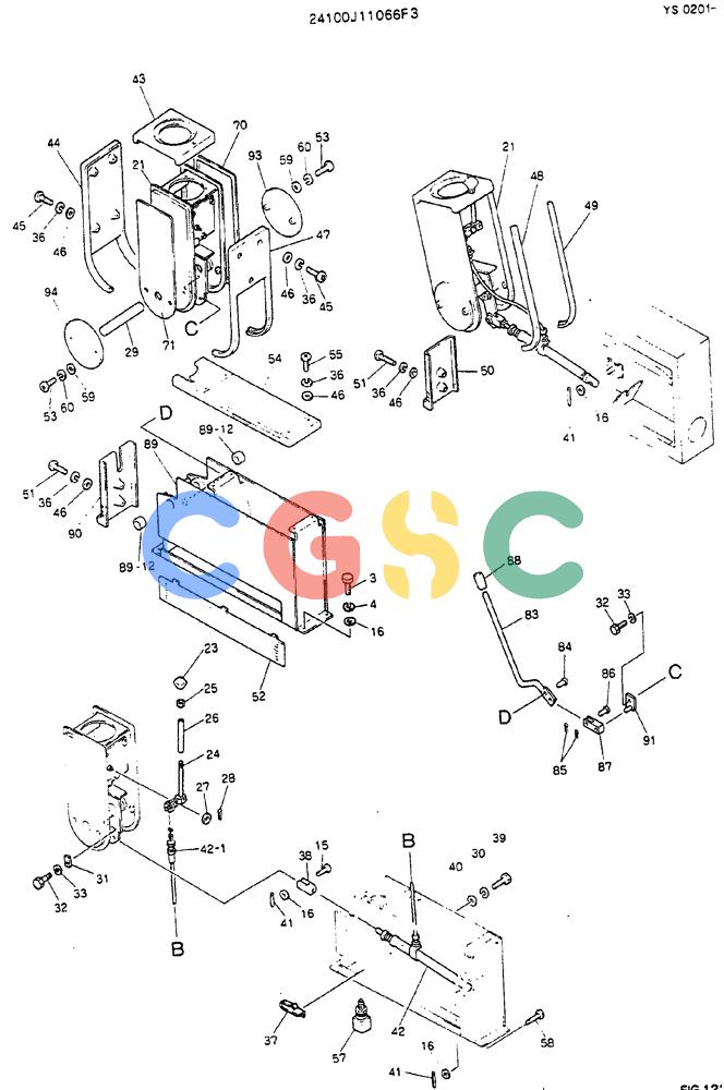 神钢零件查询(MD450BLC) - EXCAVATOR BTW TS0201 - TS0394 (1/80-12/06) (03-001[02]) - CONTROL ASSY Kobelco