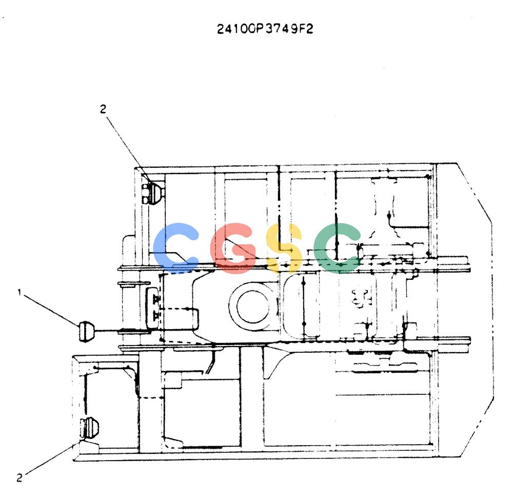 神钢零件查询(MD200C) - EXCAVATOR BTW YQU0701 - YQU2000 (1/80-12/06) (06-003) - LAMP ASSY Kobelco