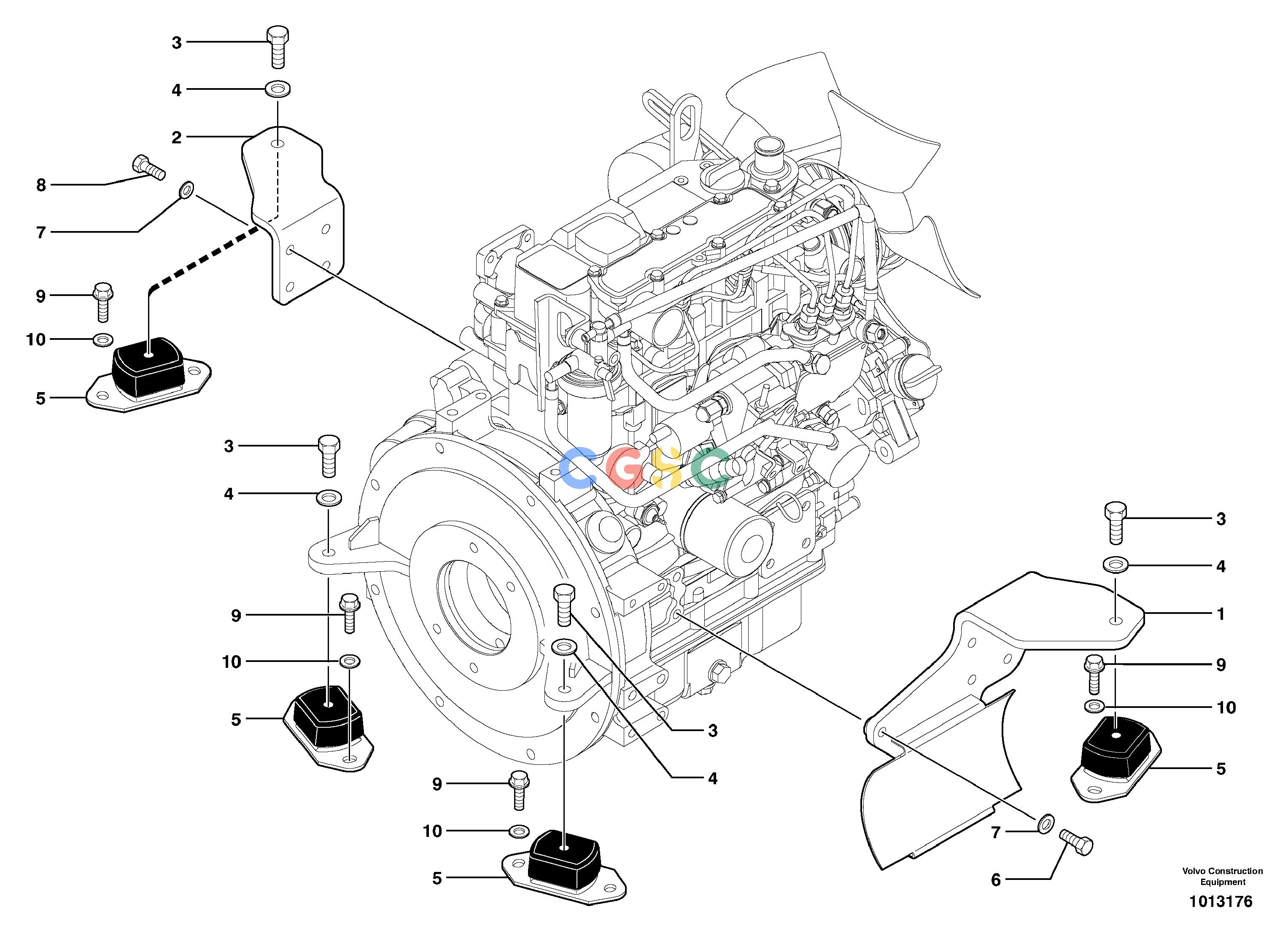 沃尔沃零件查询ECR28 Engine mountsTYPE 601601.10151 601.10687-NoneNoneNoneNoneAutodata Volvo online
