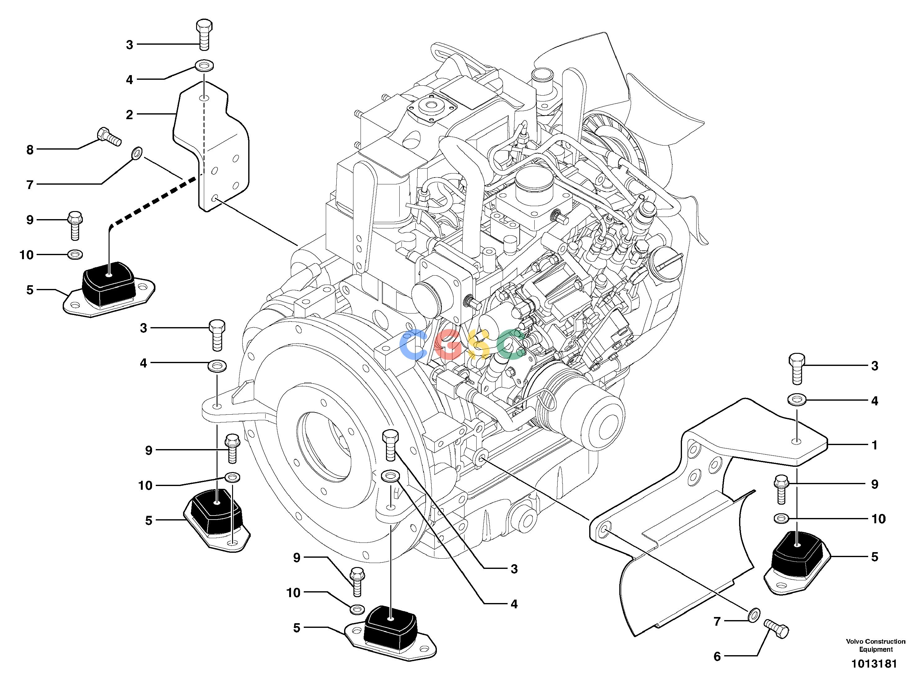 沃尔沃零件查询ECR38 Engine mountsTYPE 602602.10151 602.10668-NoneNoneNoneNoneAutodata Volvo online
