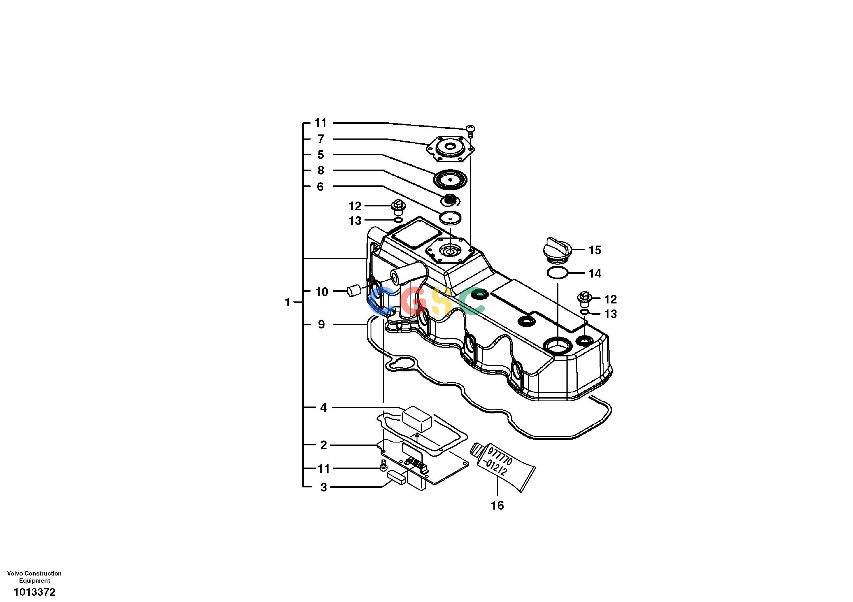沃尔沃零件查询ECR88 Valve coverS/N 10001-140108279041-8279042NoneNoneNoneAutodata Volvo online