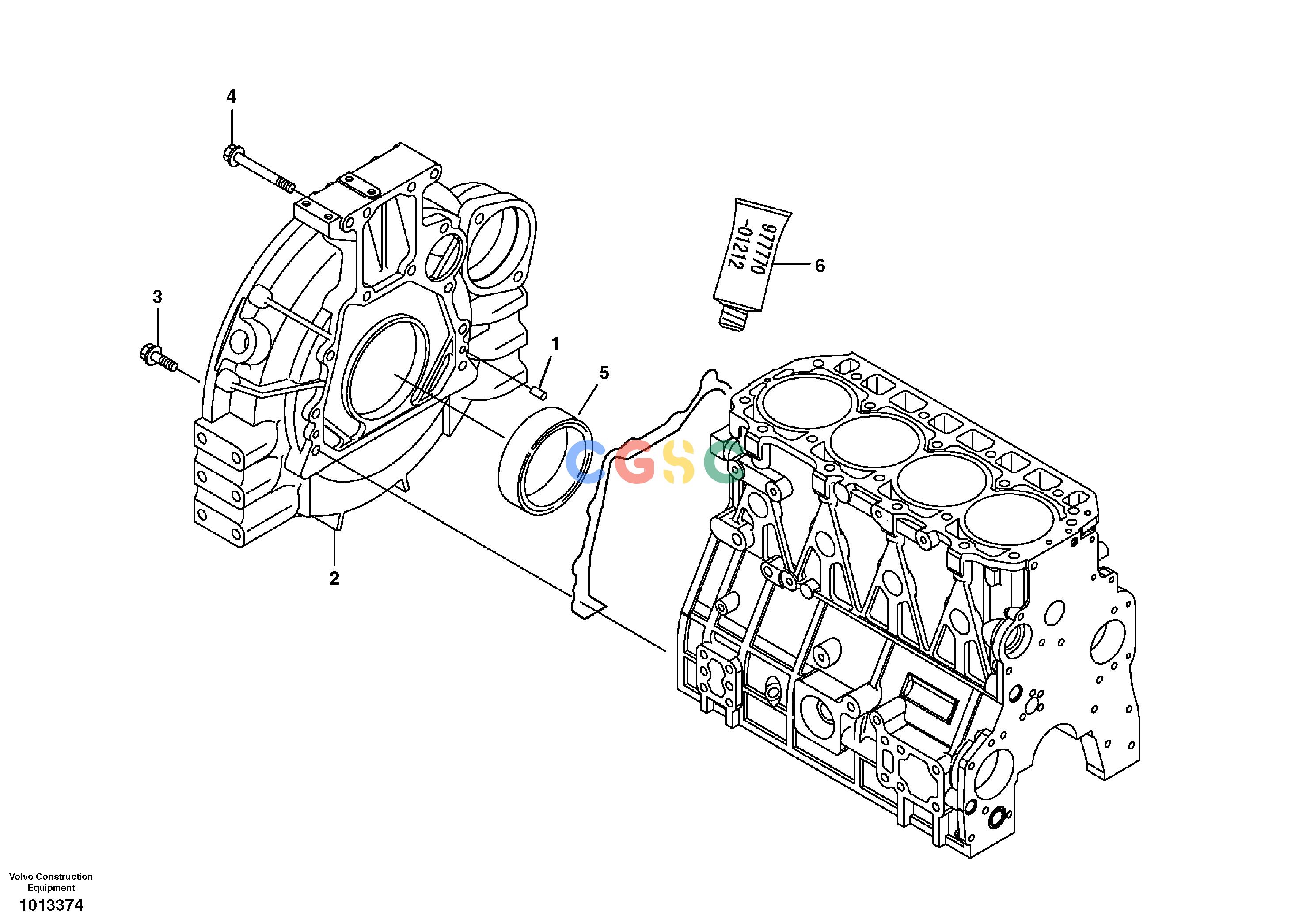沃尔沃零件查询ECR88 Flywheel housingS/N 10001-140108279041-8279042NoneNoneNoneAutodata Volvo online