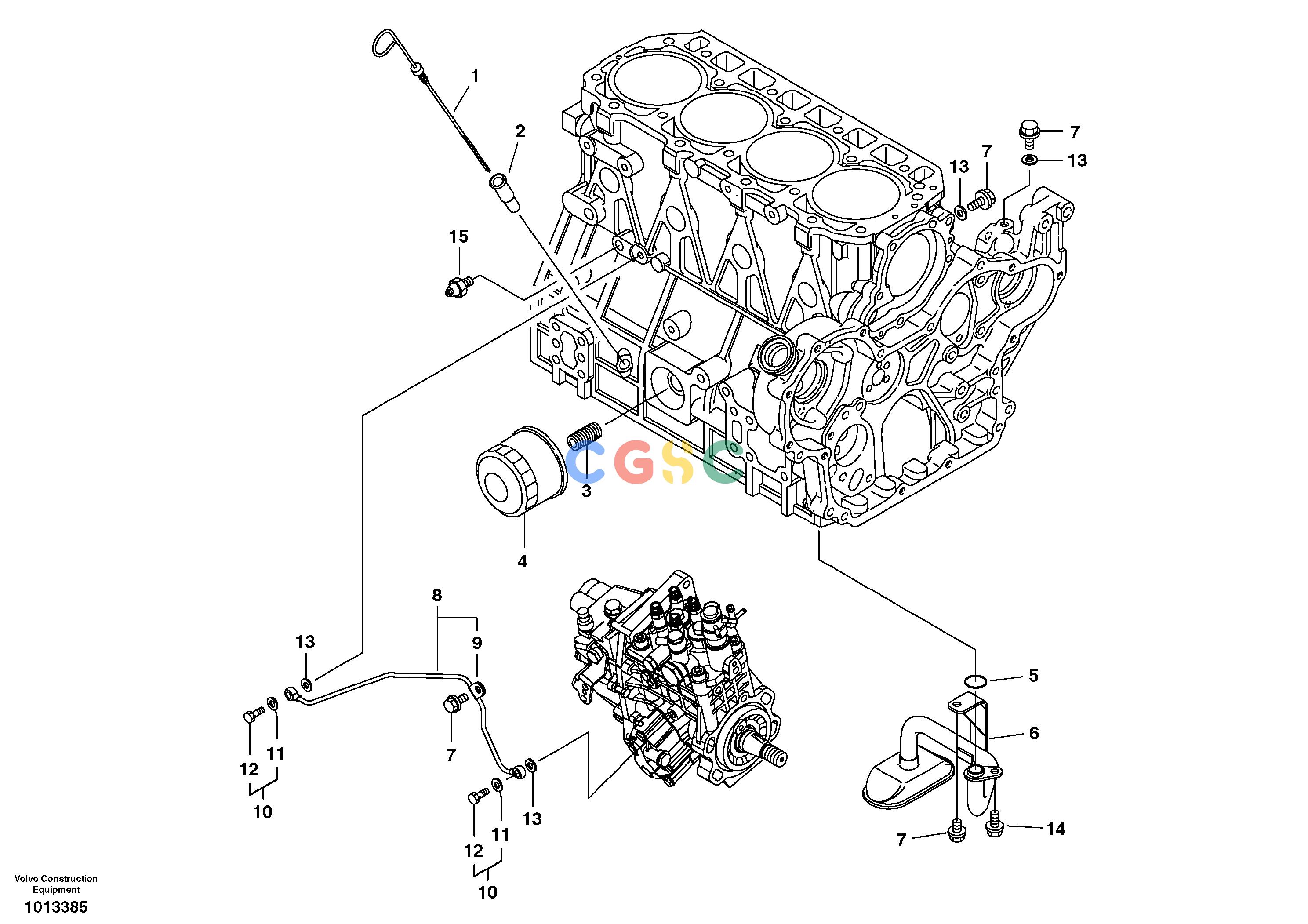 沃尔沃零件查询ECR88 Lubricating oil systemS/N 10001-140108279041-8279042NoneNoneNoneAutodata Volvo online
