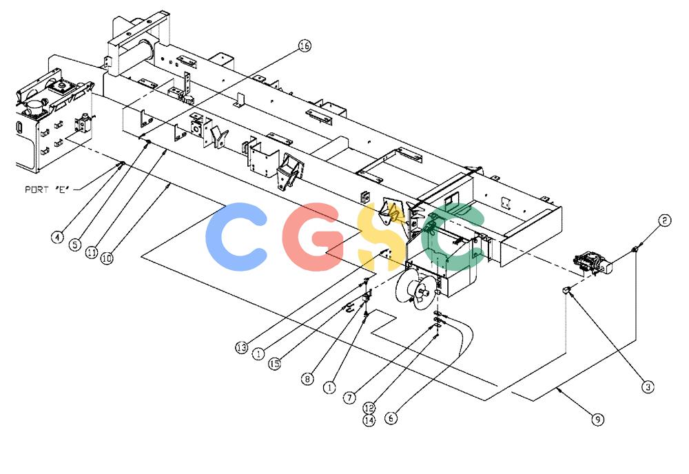 凯斯零件查询(FLX810) - FLEX-AIR APPLICATOR (10/03-8/09) (12-010) - PRESSURE WASHER W/WET KIT HYD Case Agriculture