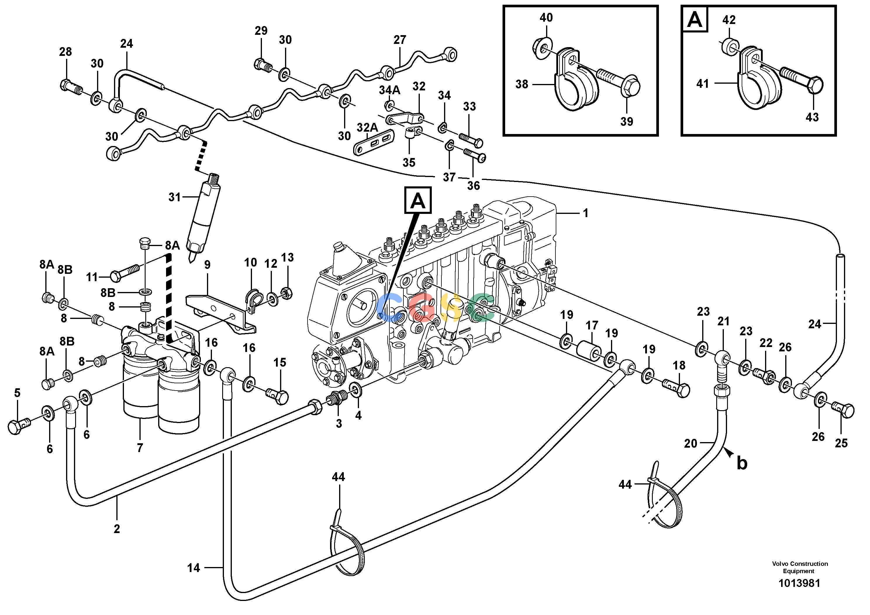 沃尔沃零件查询L180D Fuel pipes, injection pump - fuel filter - injectorNone NoneNoneNoneAutodata Volvo online