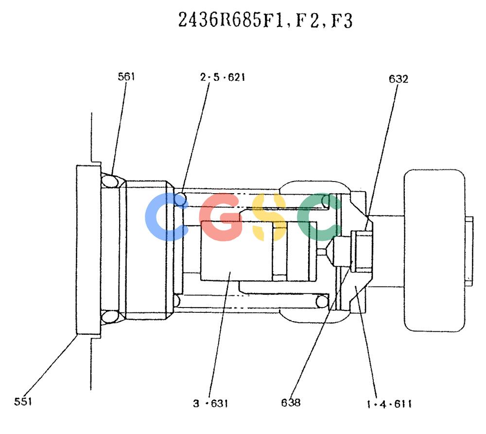 神钢零件查询(K909LC) - MARK II EXCAVATOR BTW LL1207 - LL1487 (1/87-12/03) (11-004) - VALVE ASSY, RELIEF Kobelco