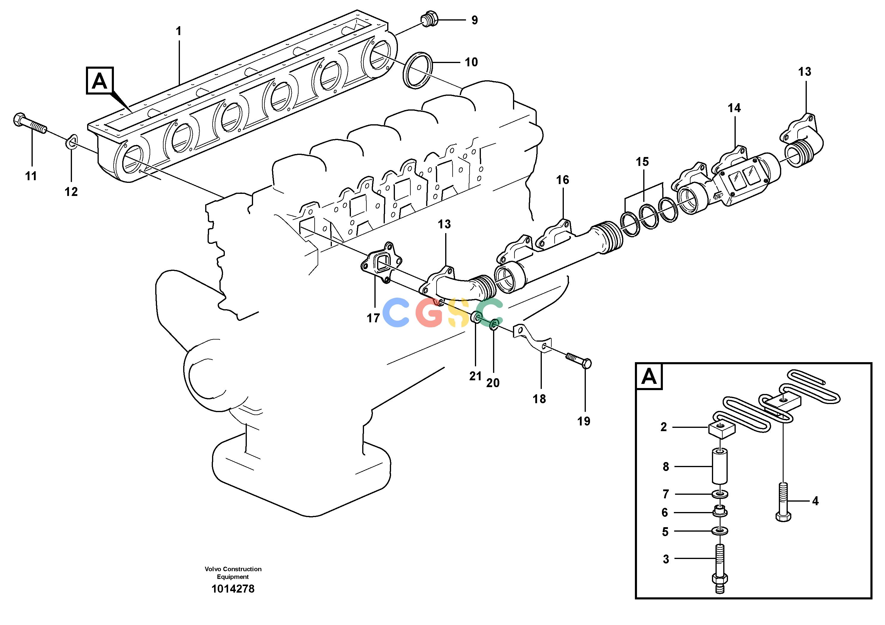 沃尔沃零件查询L180D Inlet manifold and exhaust manifoldNone NoneNoneNoneAutodata Volvo online