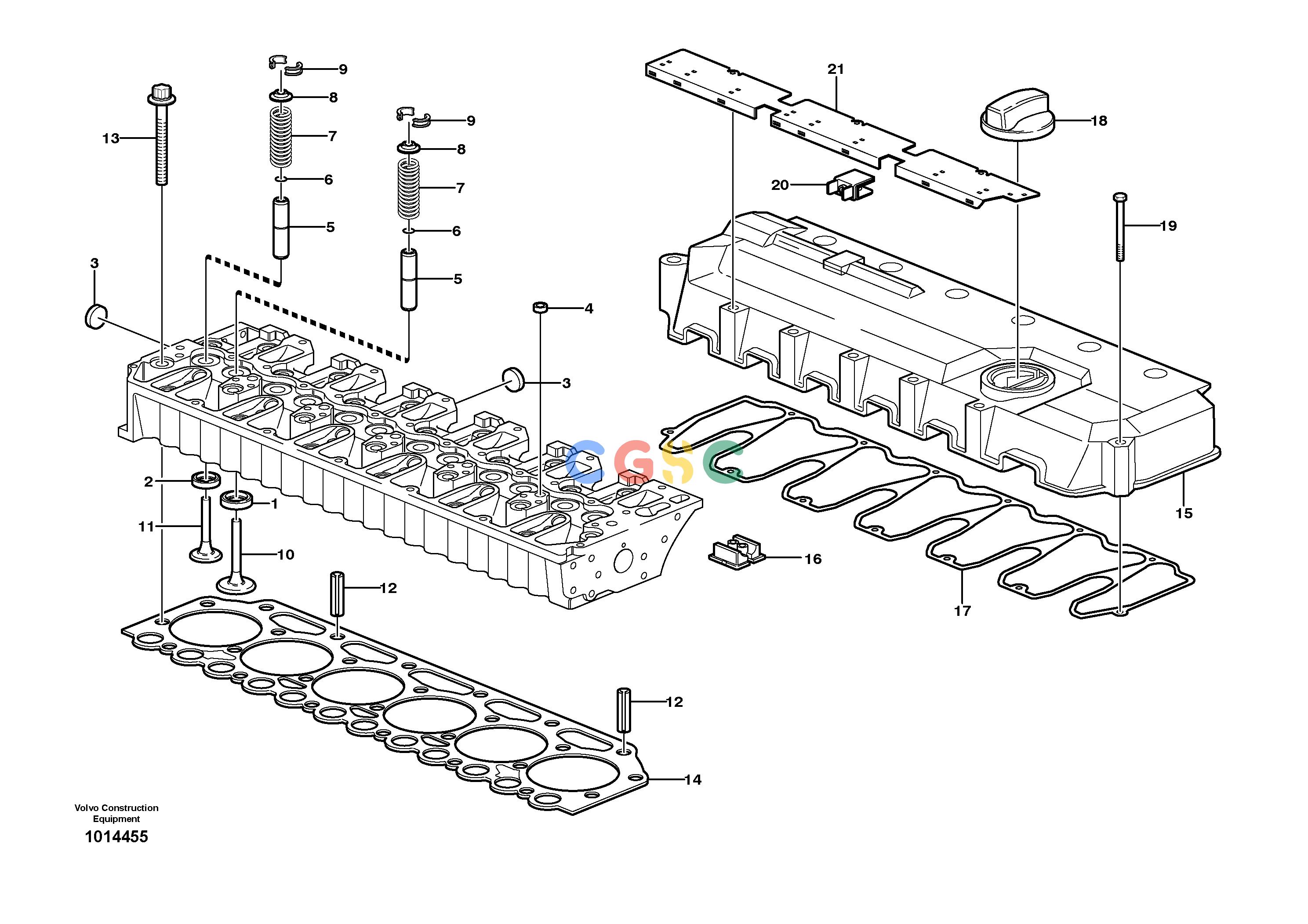 沃尔沃零件查询EC290B Cylinder headNone8277459 S/N -10972-8278906 S/N 10973-NoneNoneNoneAutodata Volvo online