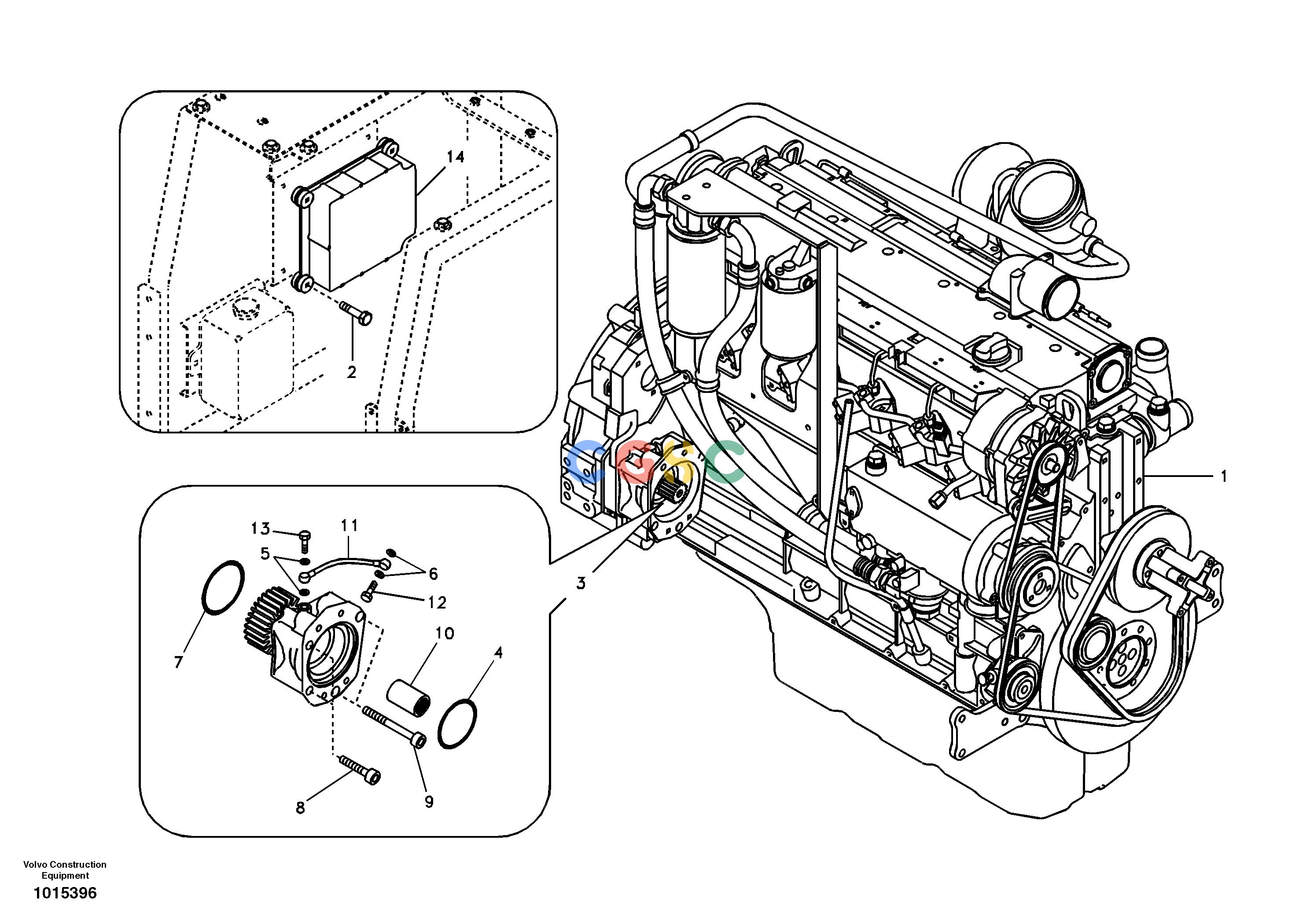 沃尔沃零件查询EC290B EngineNone8277459 S/N -10972-8278906 S/N 10973-NoneNoneNoneAutodata Volvo online