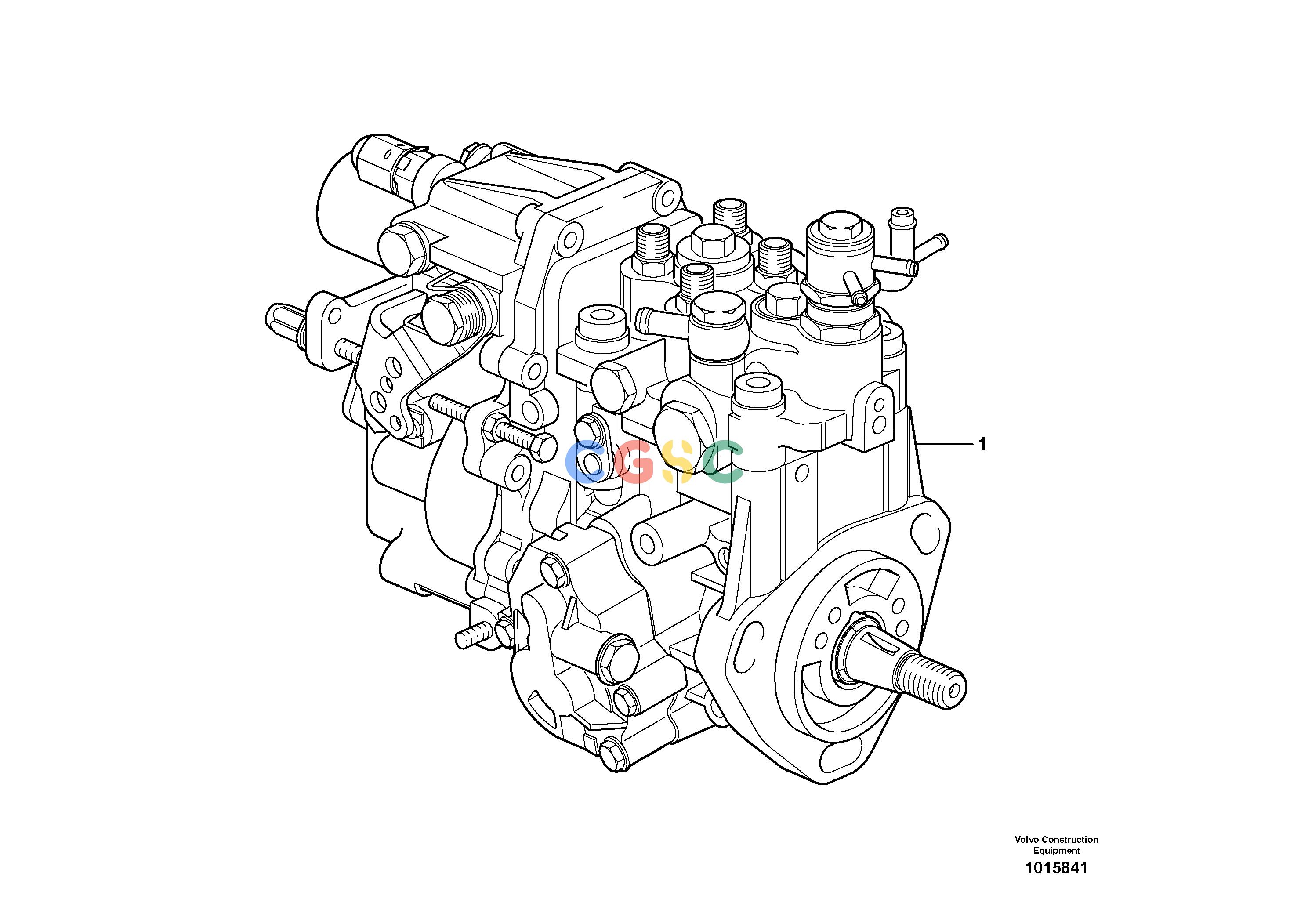 沃尔沃零件查询MC70B Injection pumpS/N 71000 -11858378-NoneVOE11858378NoneAutodata Volvo online