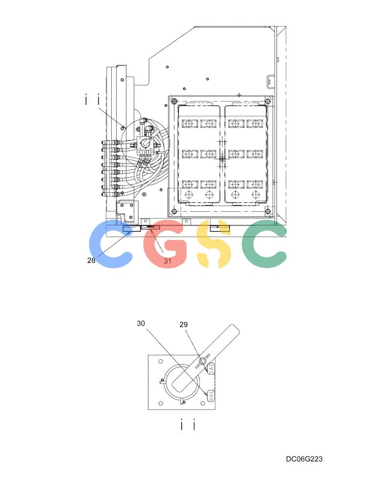 纽荷兰零件查询(E215B) - CRAWLER EXCAVATOR - TIER 3 (ROPS CAB) ASN NBDA21800 (6/13-) (06-003[01]) - NAME PLATE INSTALLATION (PATTERN CHANGE, HYD) New Holland Constructuion