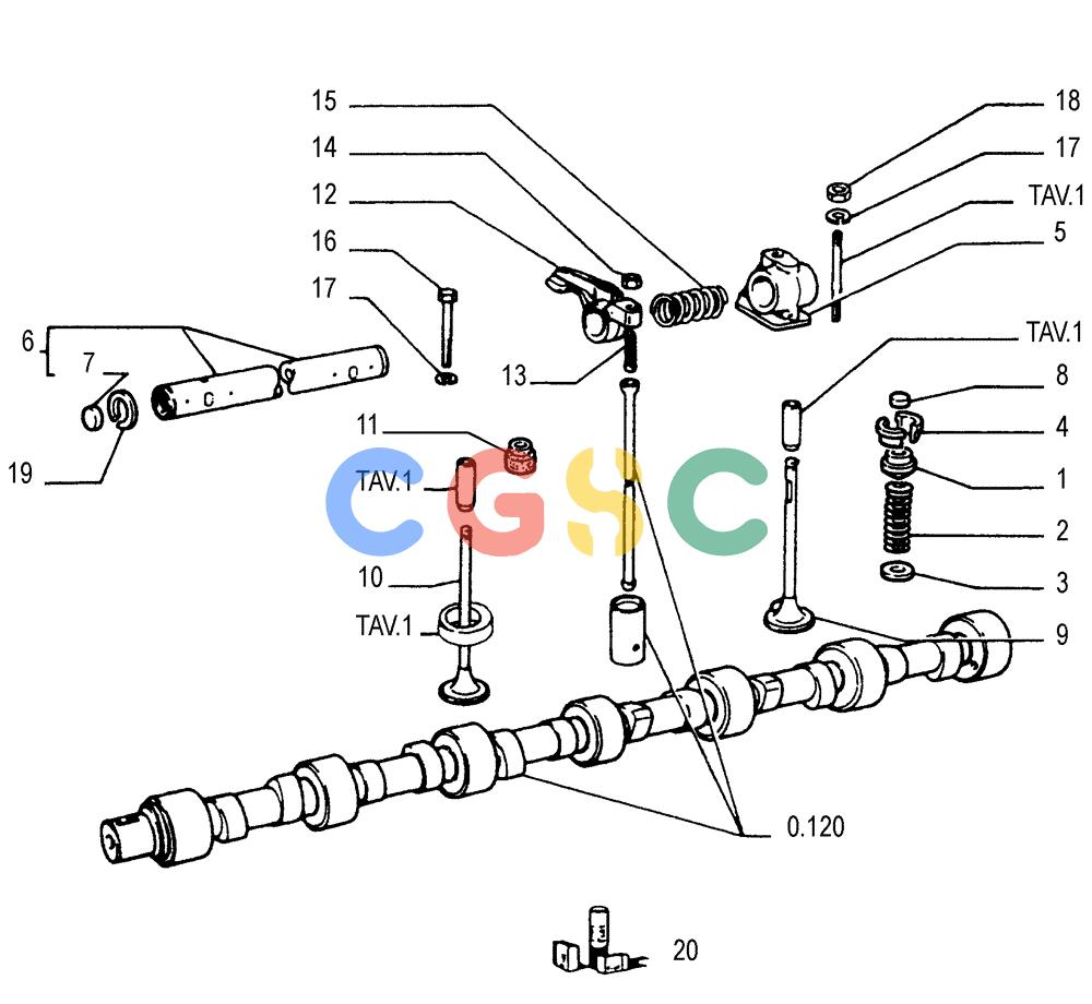 纽荷兰零件查询(FD175) - CRAWLER DOZER (N.A. VERSION)(S/N 061640 & AFTER) (1/93-) (0.060[02]) - CYLINDER HEAD New Holland Constructuion