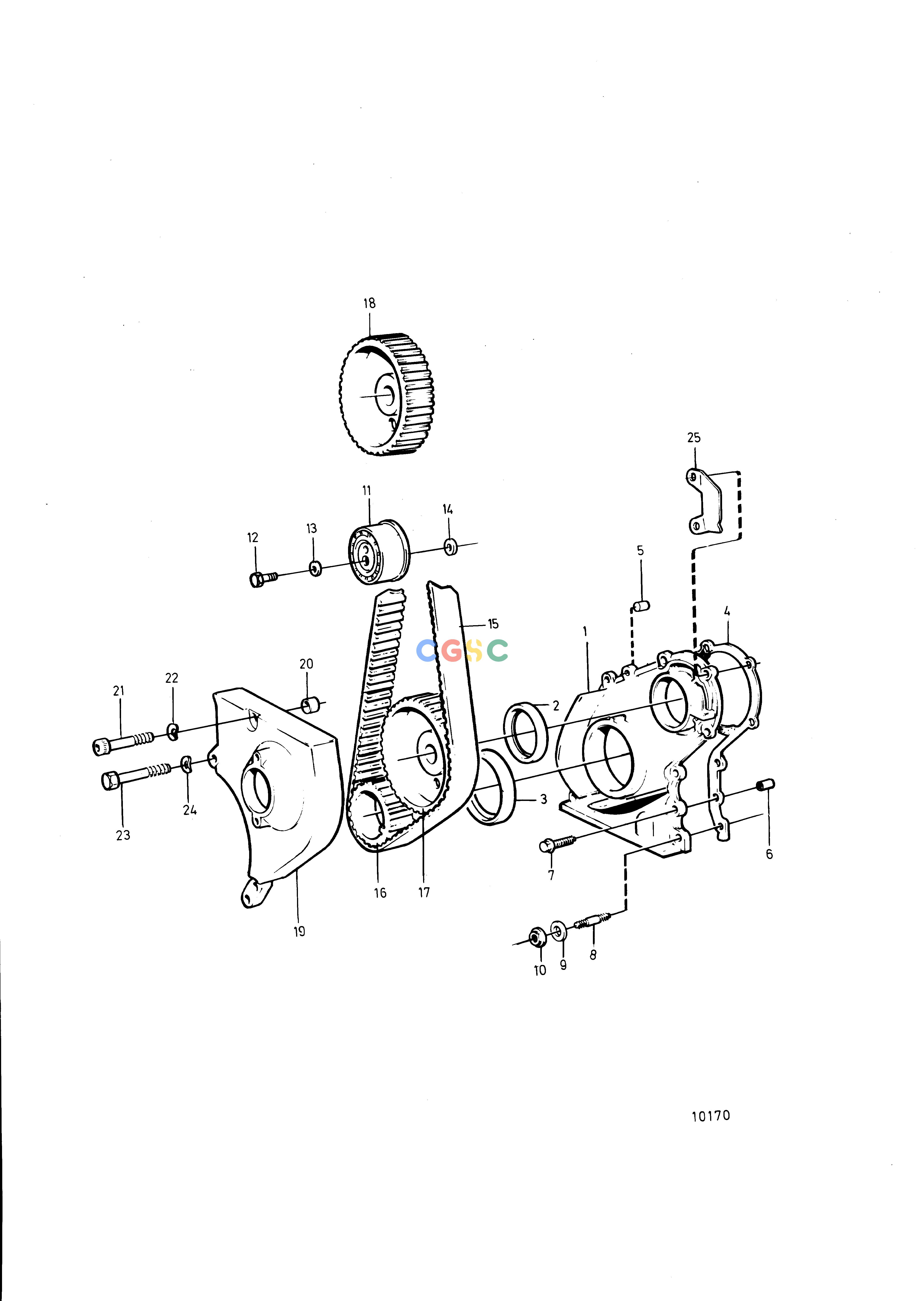 沃尔沃零件查询251AEngineBelt TransmissionEPC Volvo Penta Parts catalog