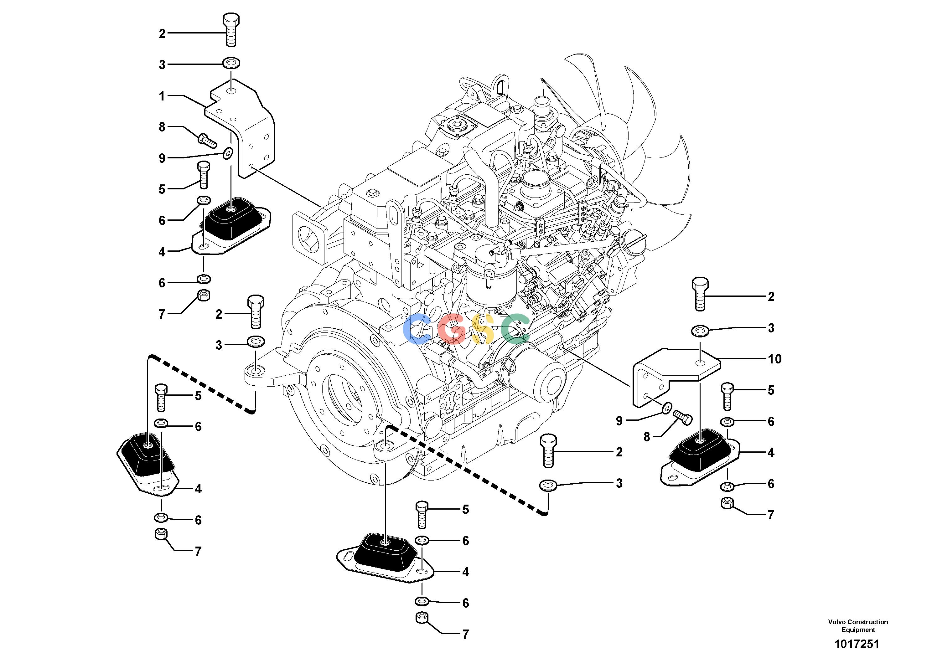 沃尔沃零件查询EC35 Engine mountsTYPE 283.-283.18963NoneNoneNoneAutodata Volvo online
