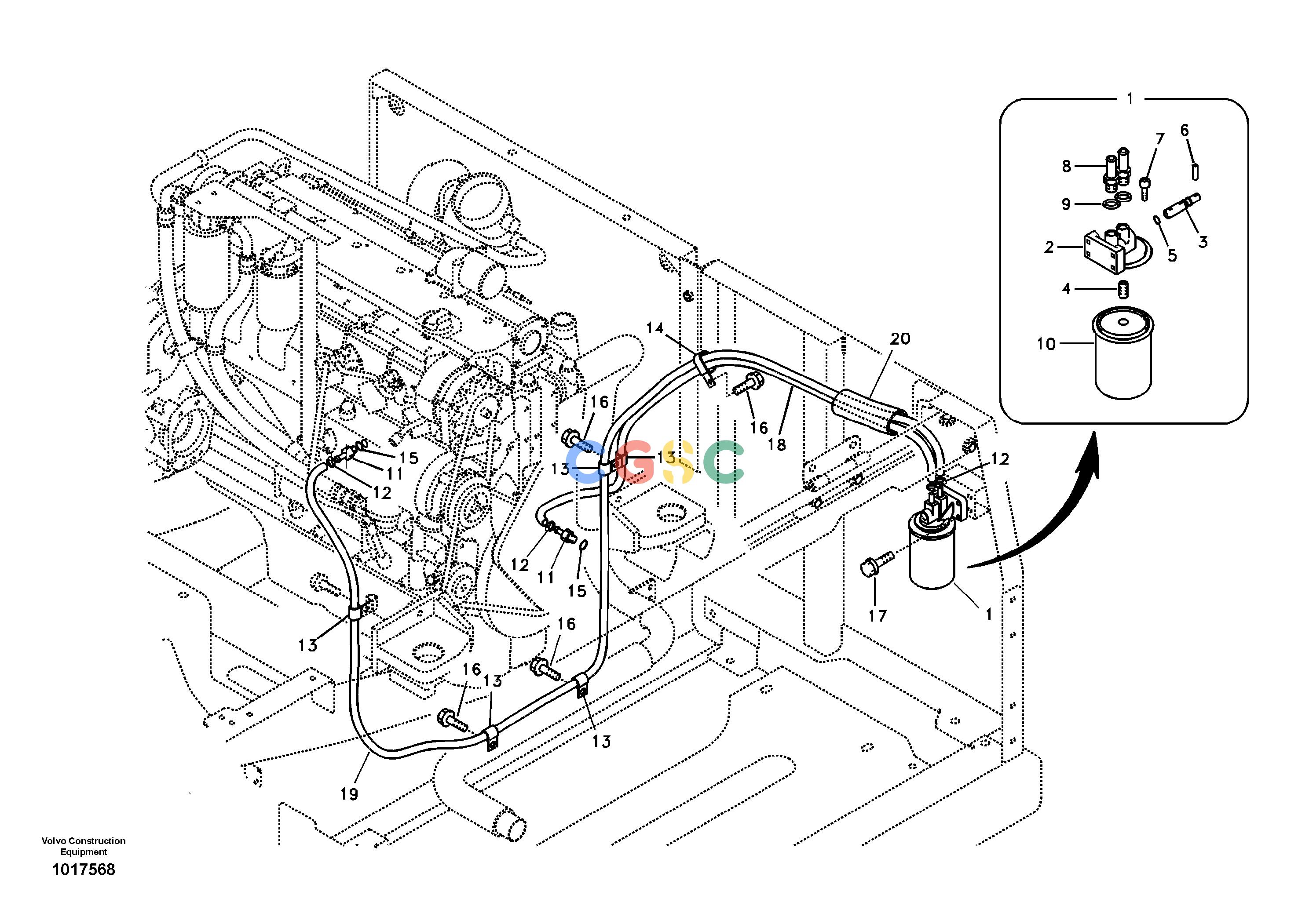 沃尔沃零件查询EC290B Coolant filterNone8277483-NoneNoneNoneNoneAutodata Volvo online