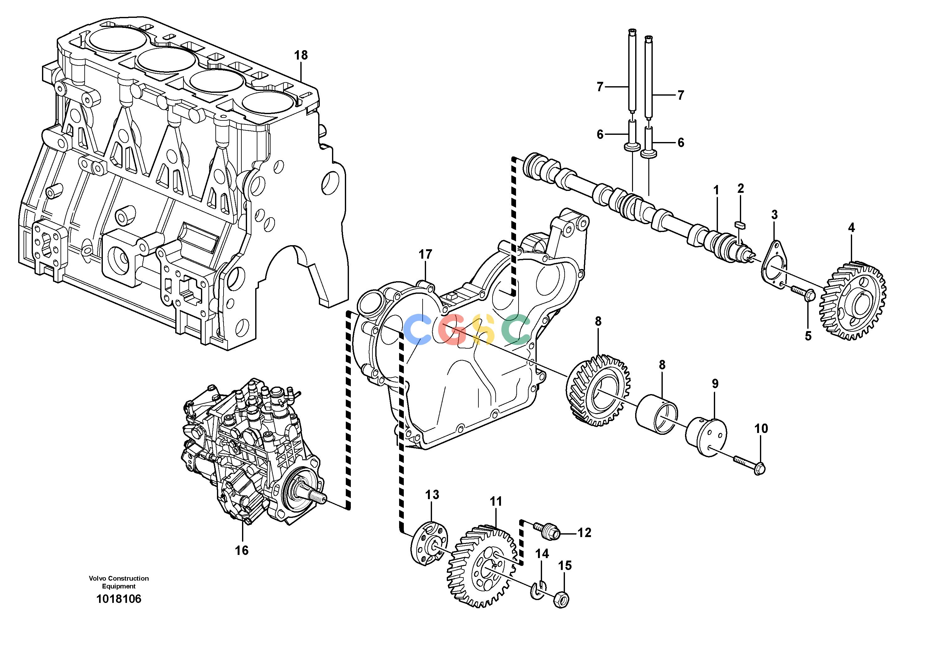 沃尔沃零件查询MC80B Valve mechanismS/N 71000 -11858379-NoneVOE11858379NoneAutodata Volvo online