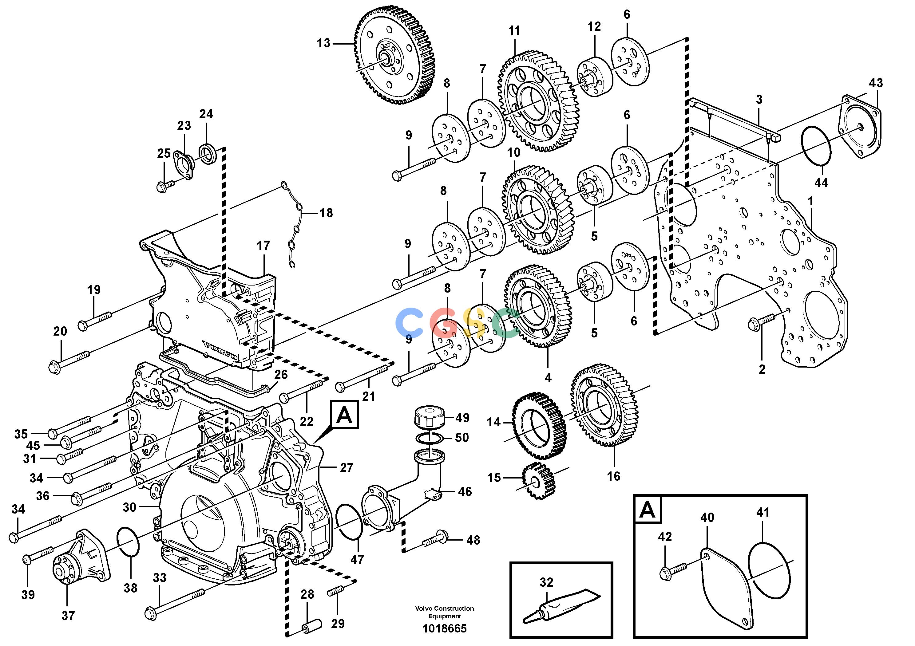 沃尔沃零件查询L220E Timing gear casing and gearsSER NO 4003 - 5020ENG - 625707-ENG 625708 -NoneNoneNoneAutodata Volvo online