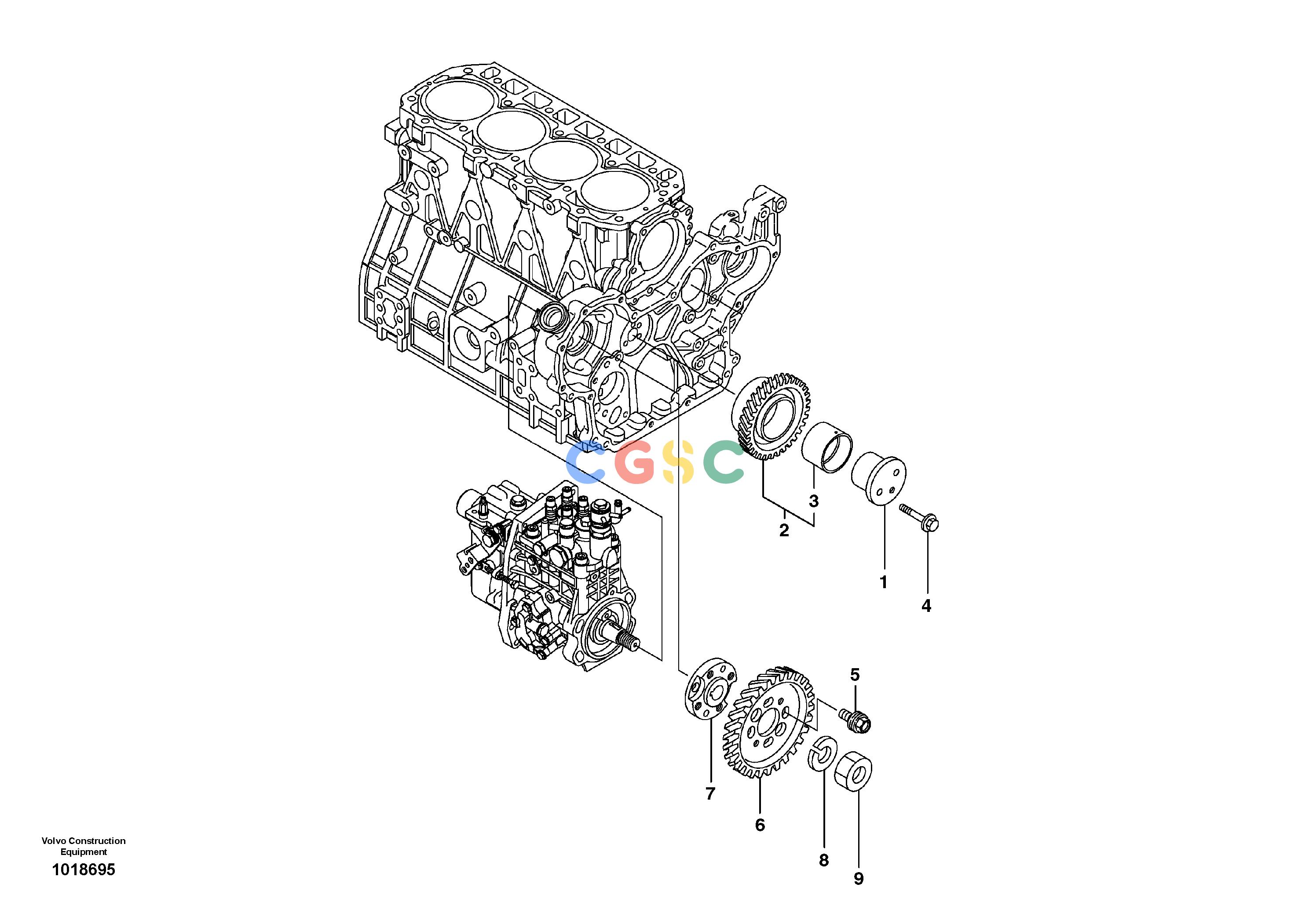 沃尔沃零件查询ECR58 Timing gearNone8279150-8279151NoneNoneNoneAutodata Volvo online