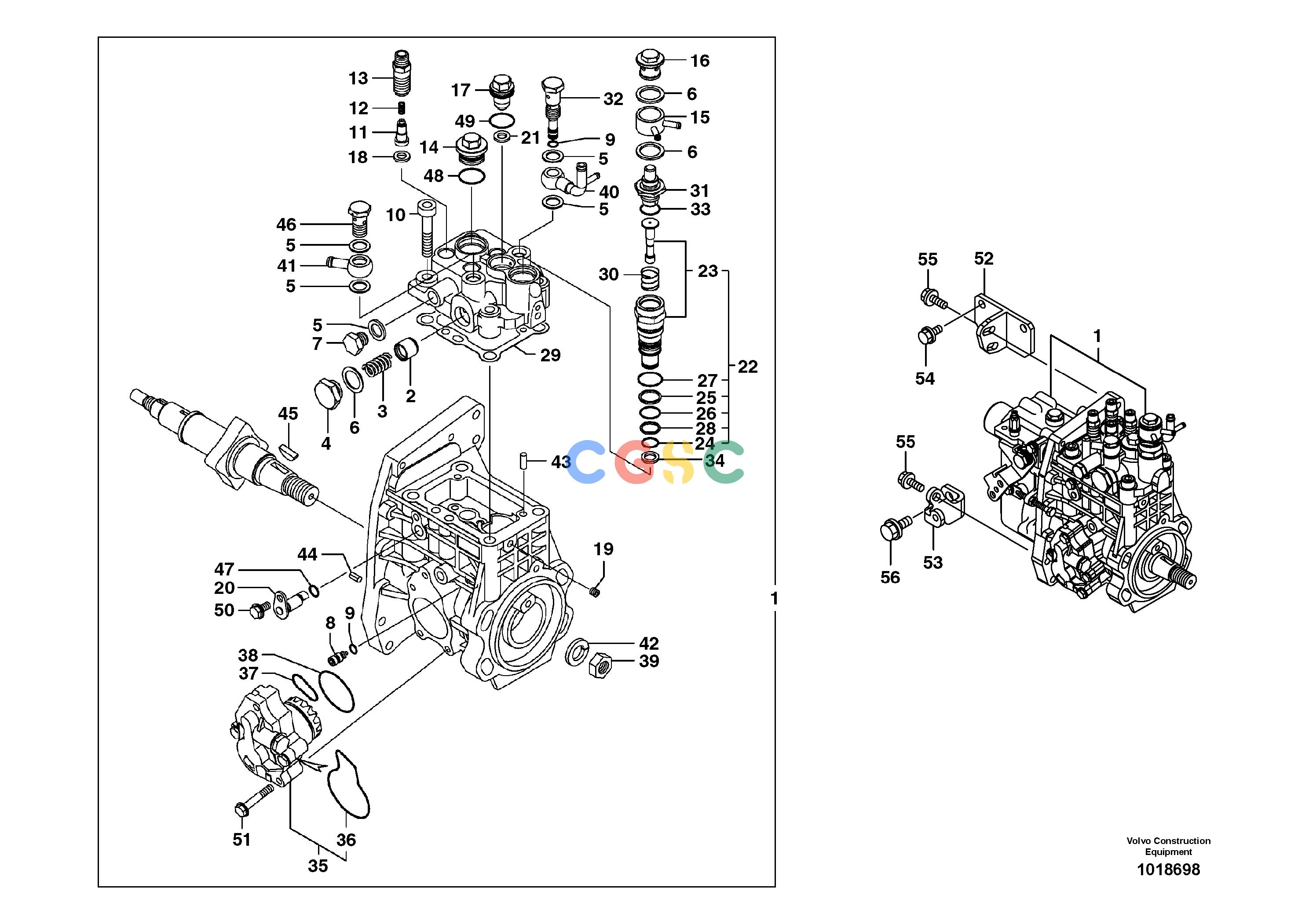 沃尔沃零件查询ECR58 Injection pumpNone8279150 S/N 10734--8279151 S/N 10734-NoneNoneNoneAutodata Volvo online