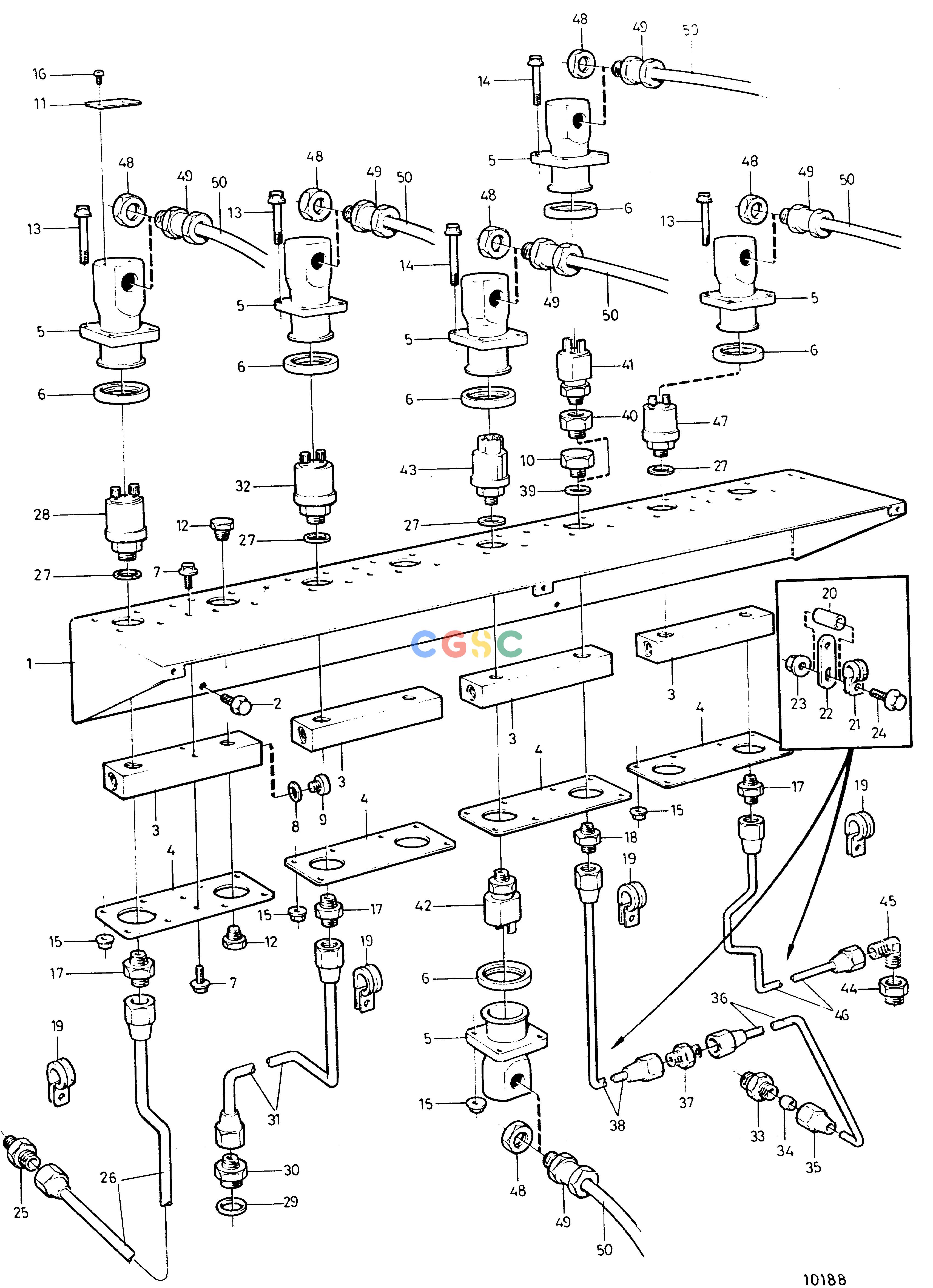 沃尔沃零件查询TAMD162A; TAMD162B; TAMD162C; TAMD162C-BElectrical SystemSupervising Equipment. ClassifiableEPC Volvo Penta Parts catalog