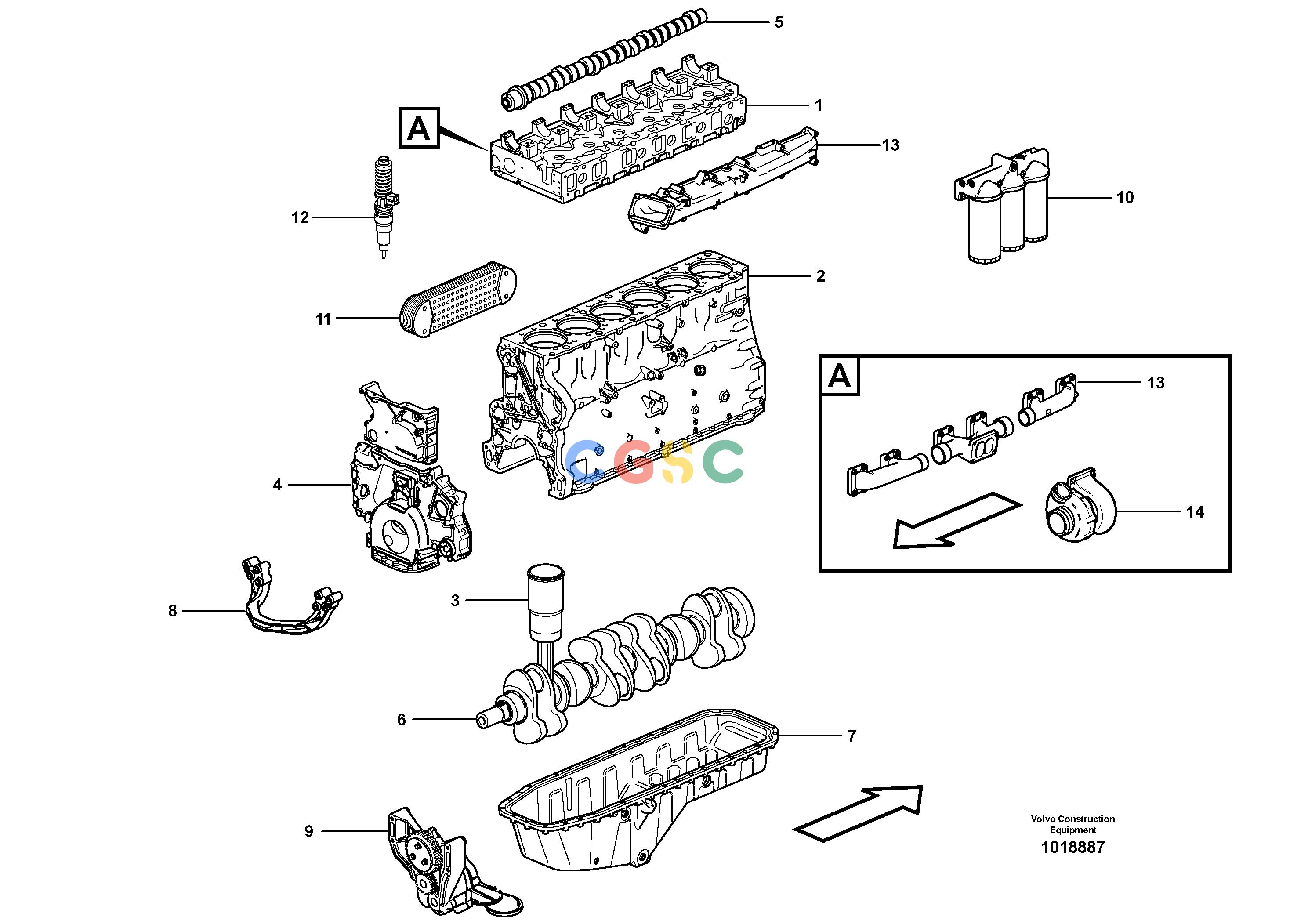 沃尔沃零件查询L220E EngineSER NO 4003 - 5020 NoneNoneNoneAutodata Volvo online