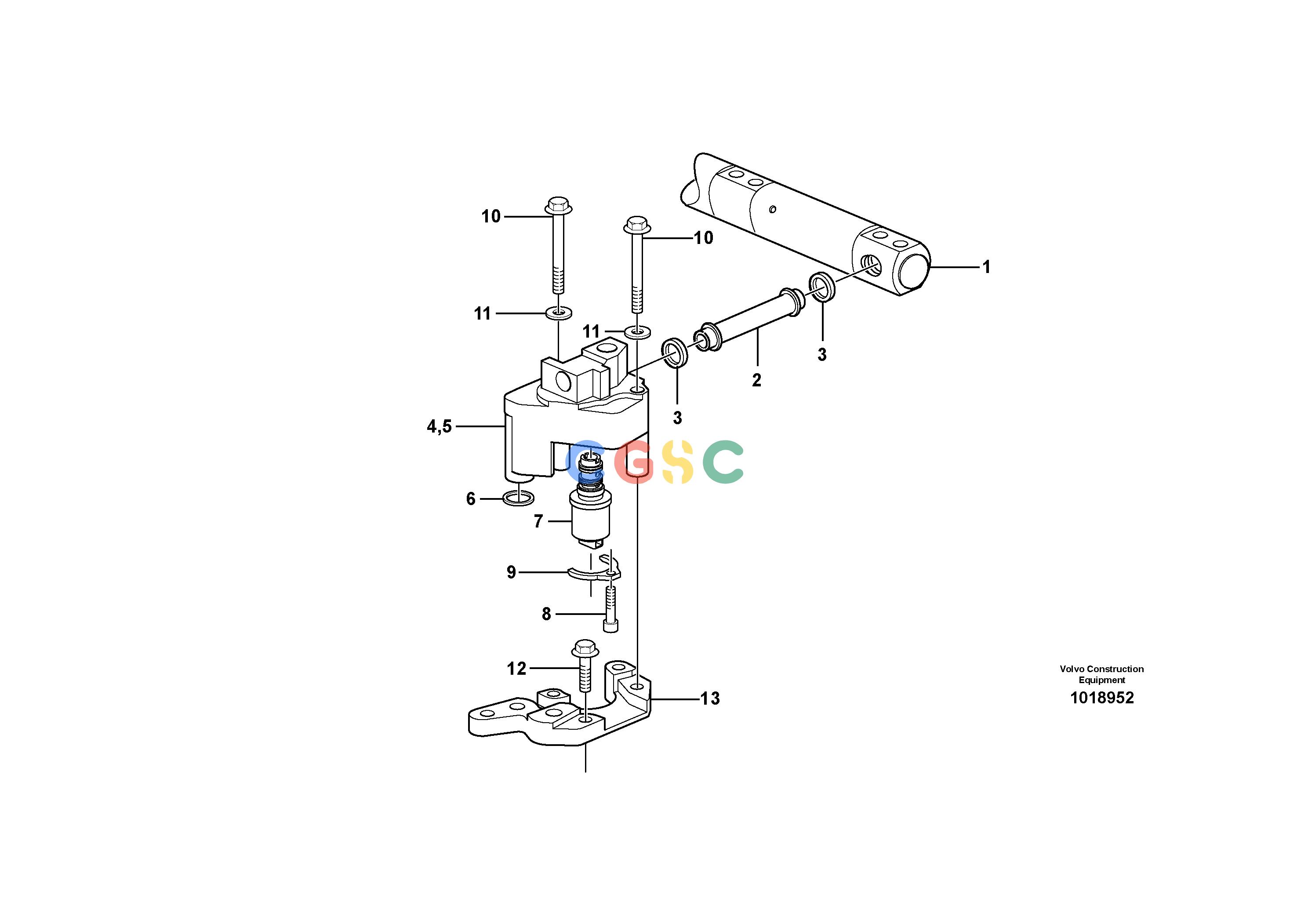 沃尔沃零件查询G900 MODELS Valve mechanism - control valve - D9S/N 39300 - NoneNoneNoneAutodata Volvo online