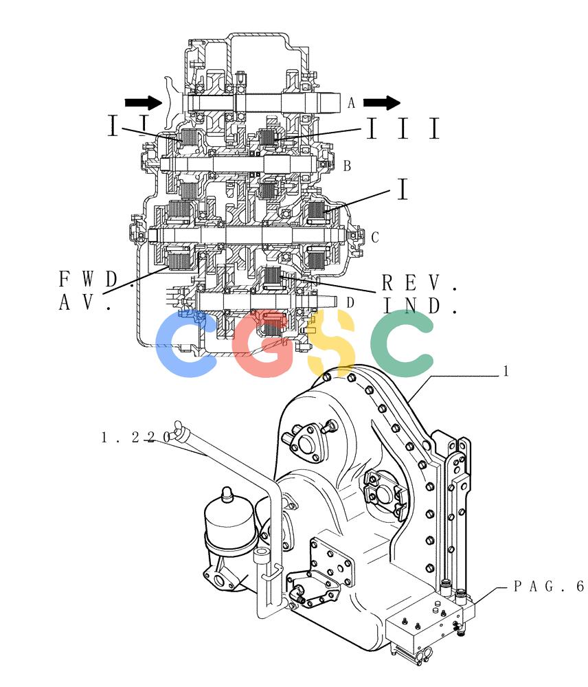纽荷兰零件查询(DC150PS) - CRAWLER DOZER (1.211[01]) - TRANSMISSION - ASSY (Apr 16 2002 5:36AM) New Holland Constructuion