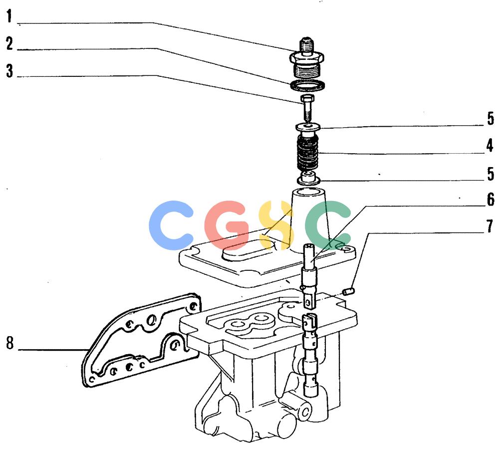 纽荷兰零件查询(FL14E) - CRAWLER LOADER (B2.33[003]) - DISTRIBUTOR VALVE New Holland Constructuion