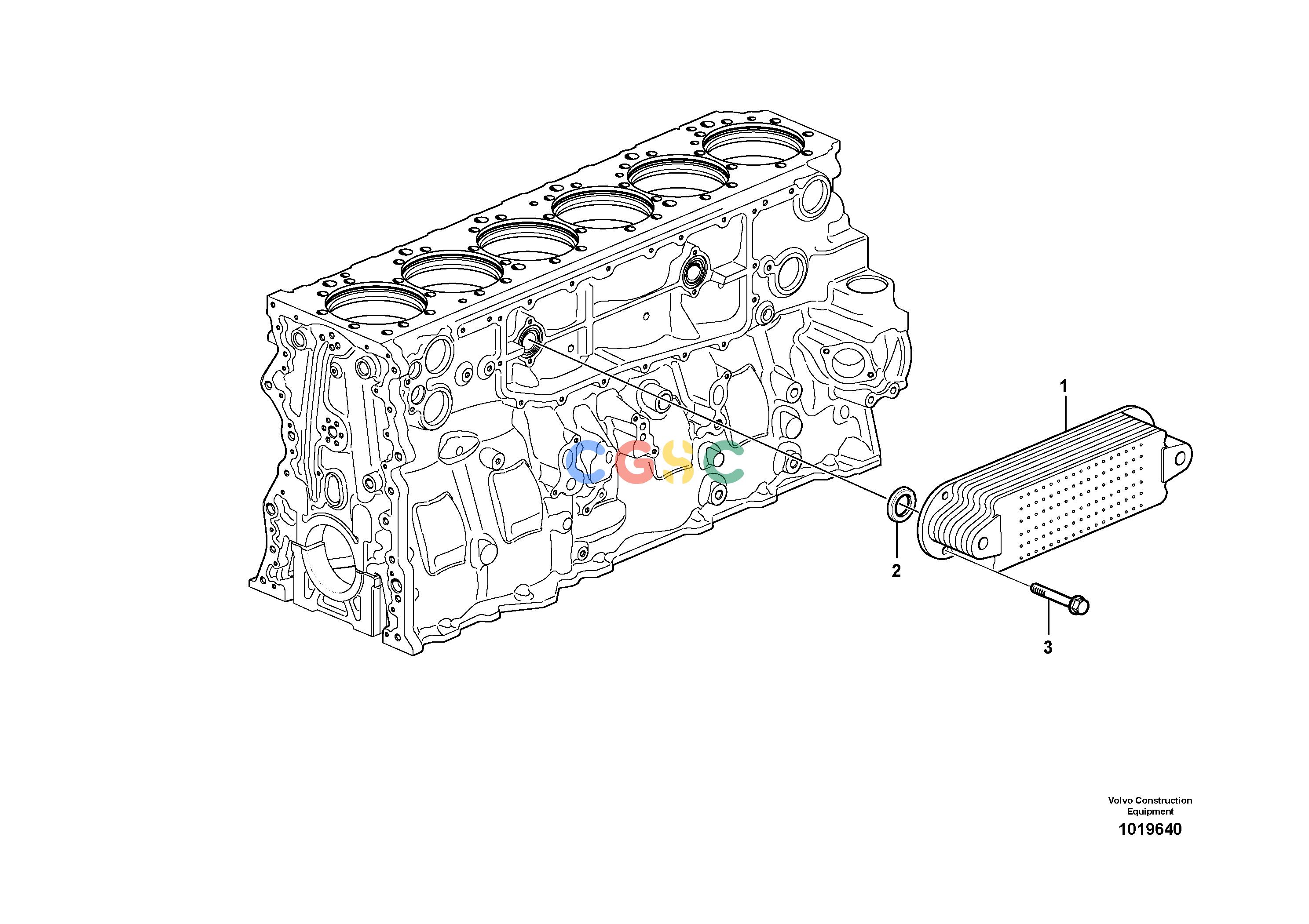 沃尔沃零件查询EC700CHR Oil coolerHIGH REACH DEMOLITION S/N 190001-190020 NoneNoneNoneAutodata Volvo online