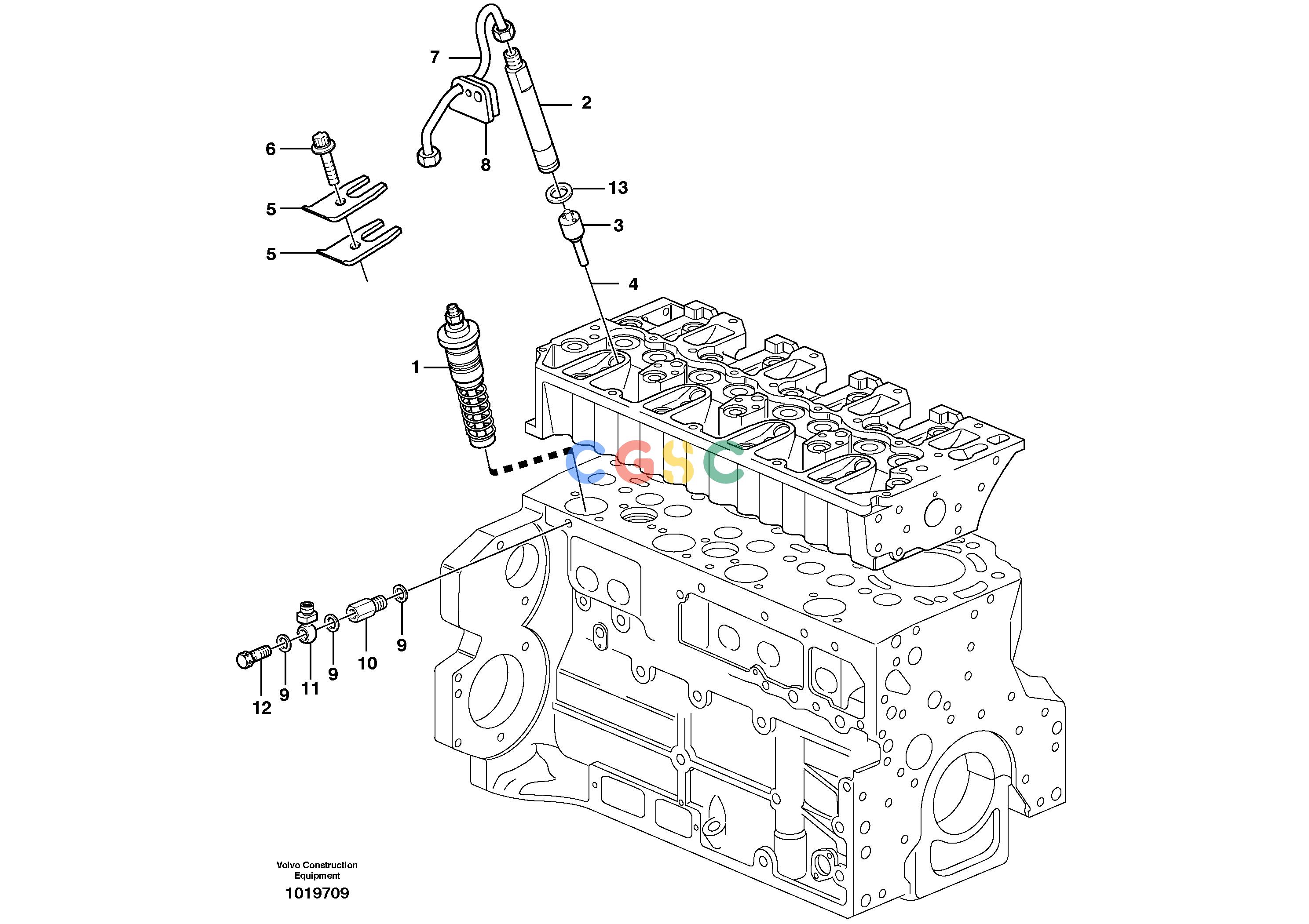 沃尔沃零件查询L50E Fuel lines, injectorsBRAZIL, S/N 71001 - NoneNoneNoneAutodata Volvo online