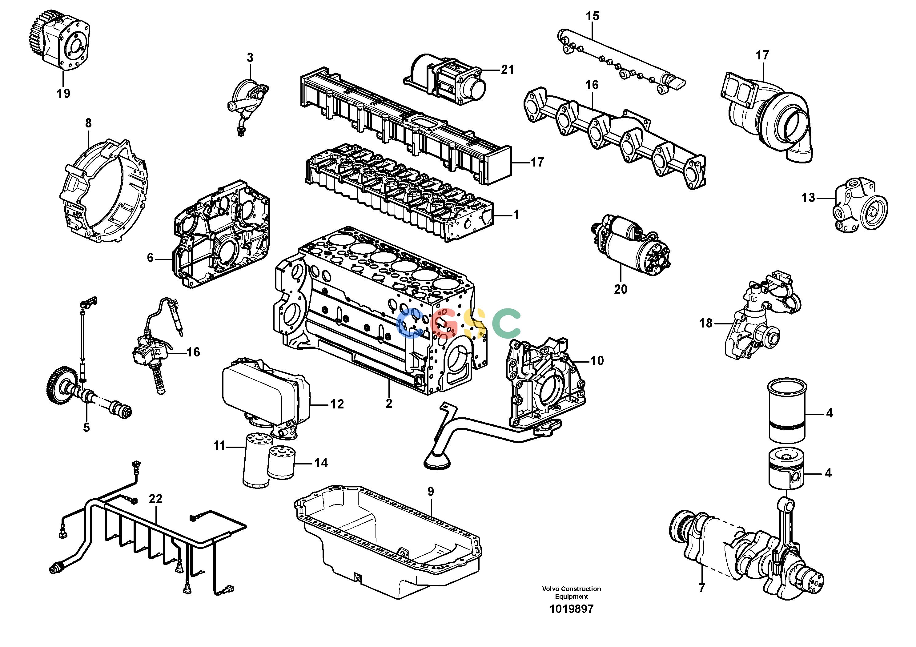 沃尔沃零件查询L120E EngineS/N 19804- SWE, 66001- USA, 71401-BRA, 54001-IRN NoneNoneNoneAutodata Volvo online